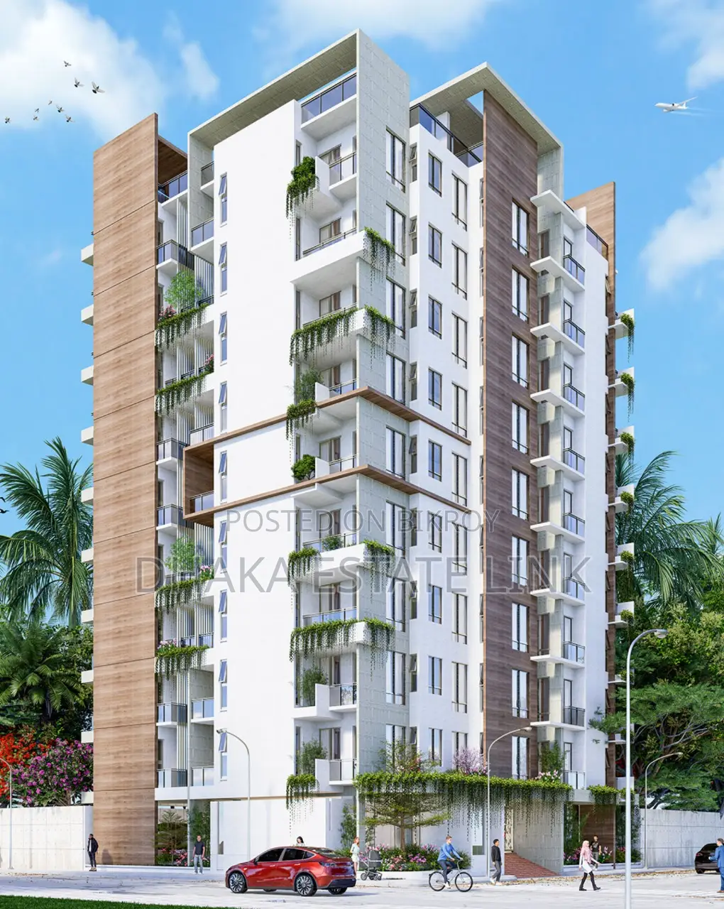 3-bedroom Apartment in Green Field, Mogbazar for sale in Mogbazar