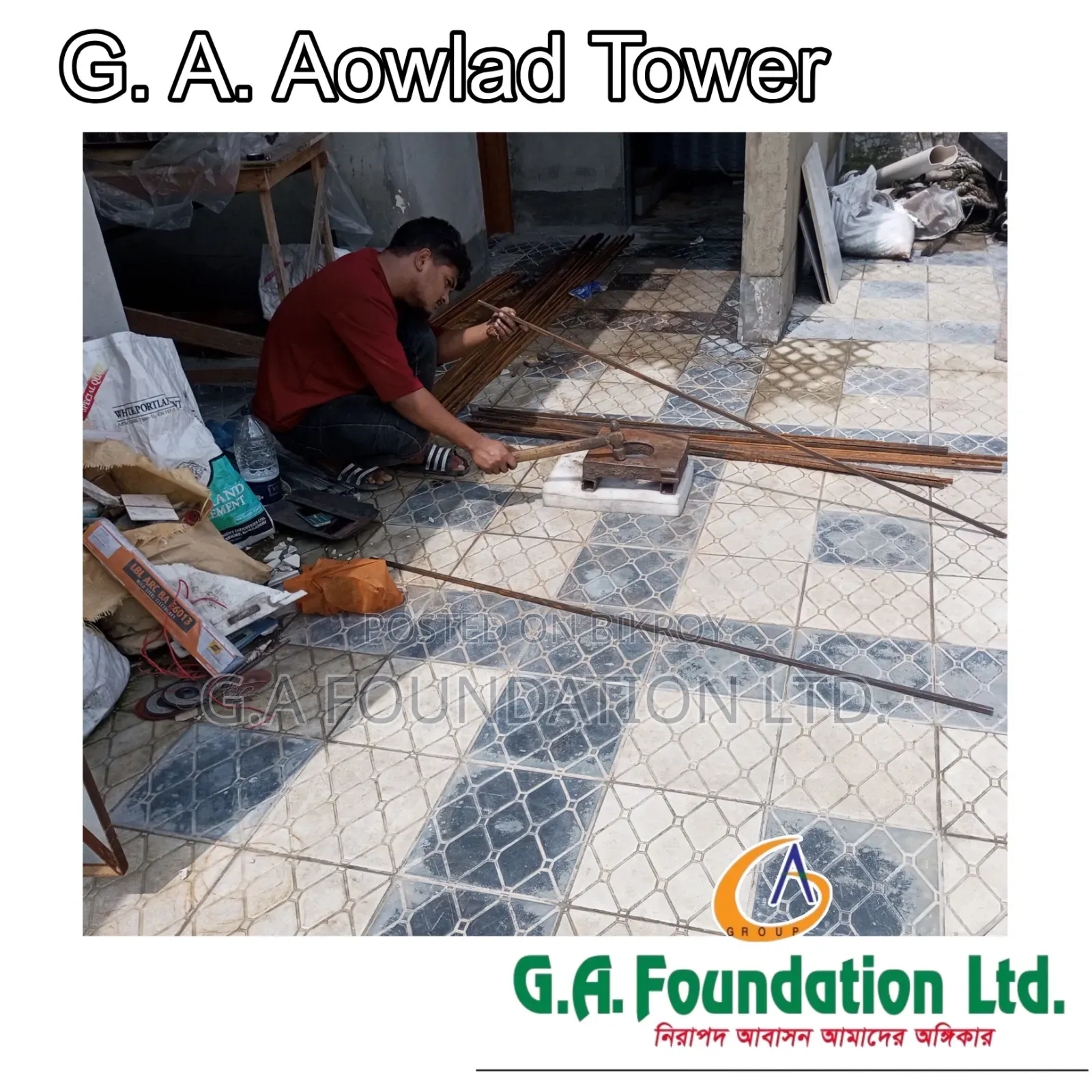 3-Bedroom Apartment in G. A. Awlad Tower, Mirpur for sale in Mirpur