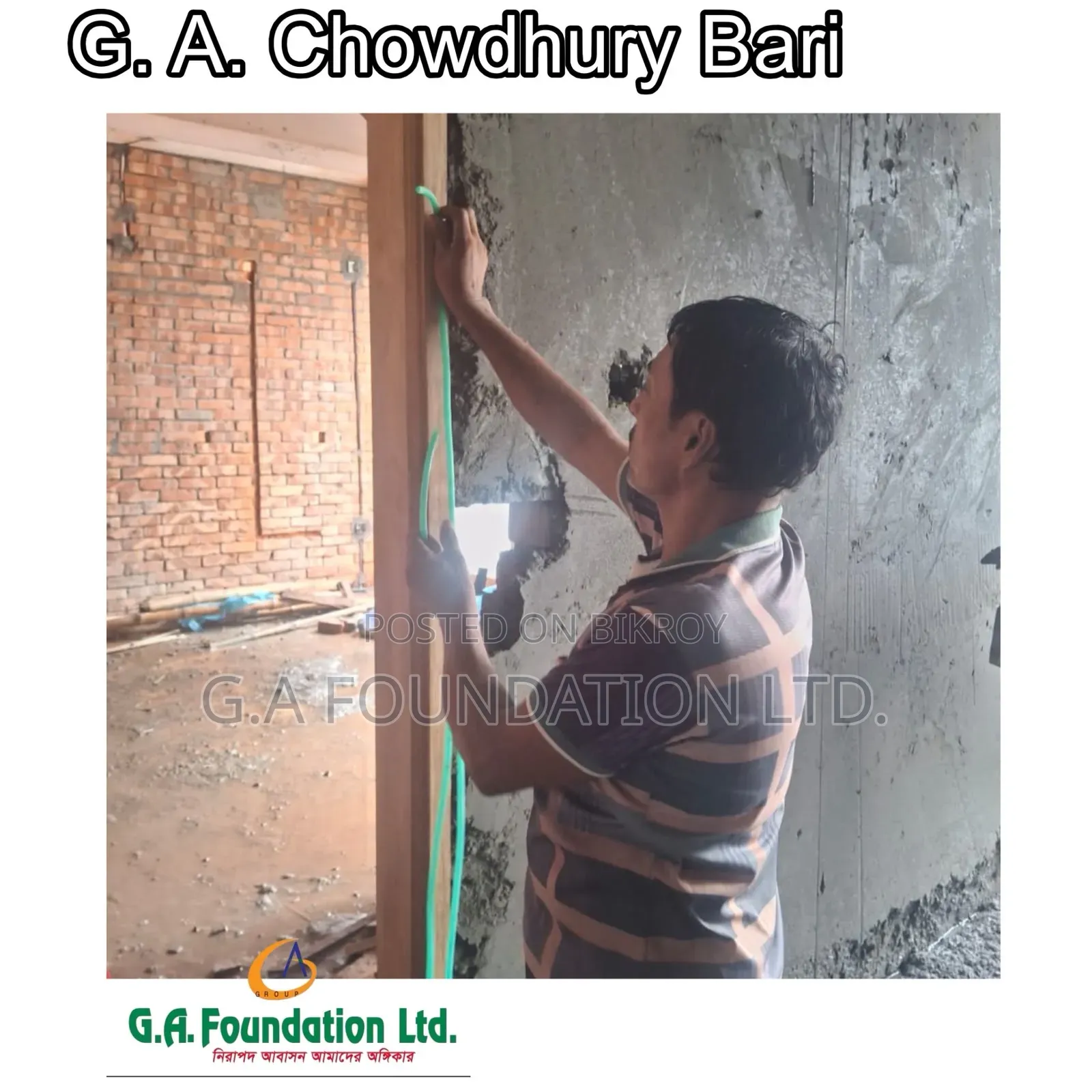 3-bedroom Apartment in G.A. Chowdhury Bari, Mirpur for sale in Mirpur