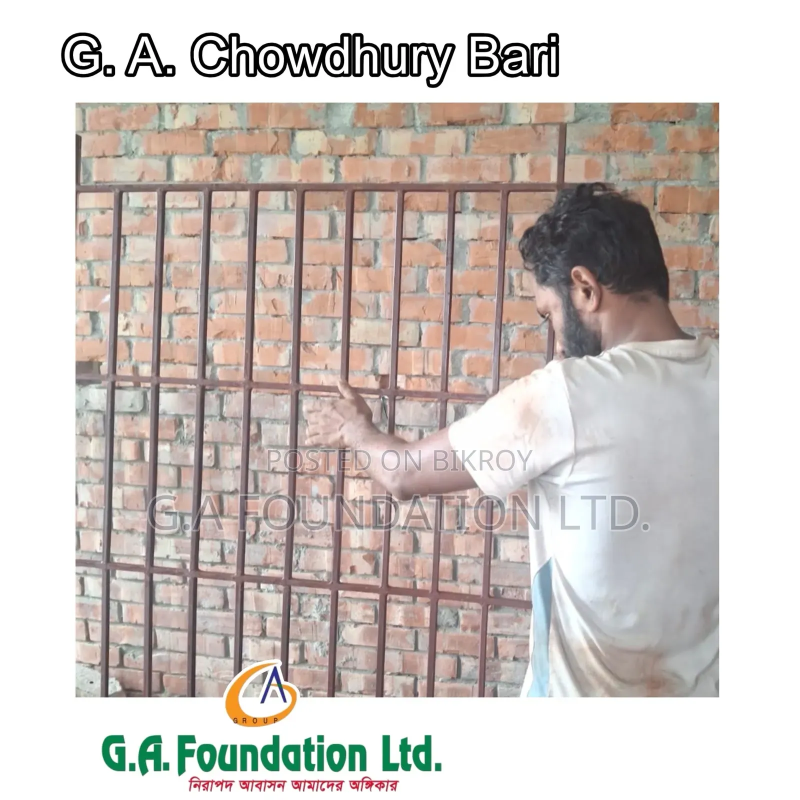 3-bedroom Apartment in G.A. Chowdhury Bari, Mirpur for sale in Mirpur