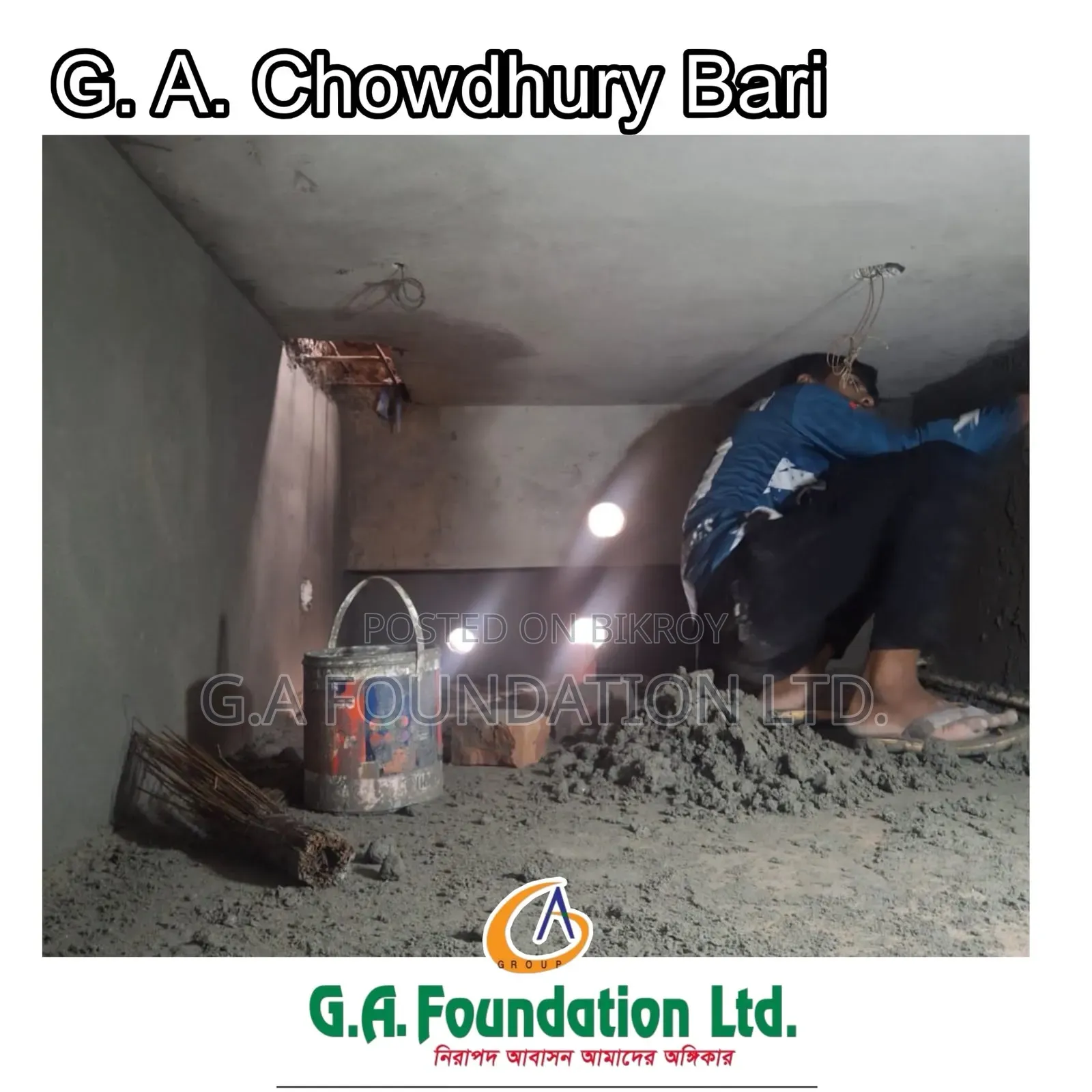 3-bedroom Apartment in G.A. Chowdhury Bari, Mirpur for sale in Mirpur