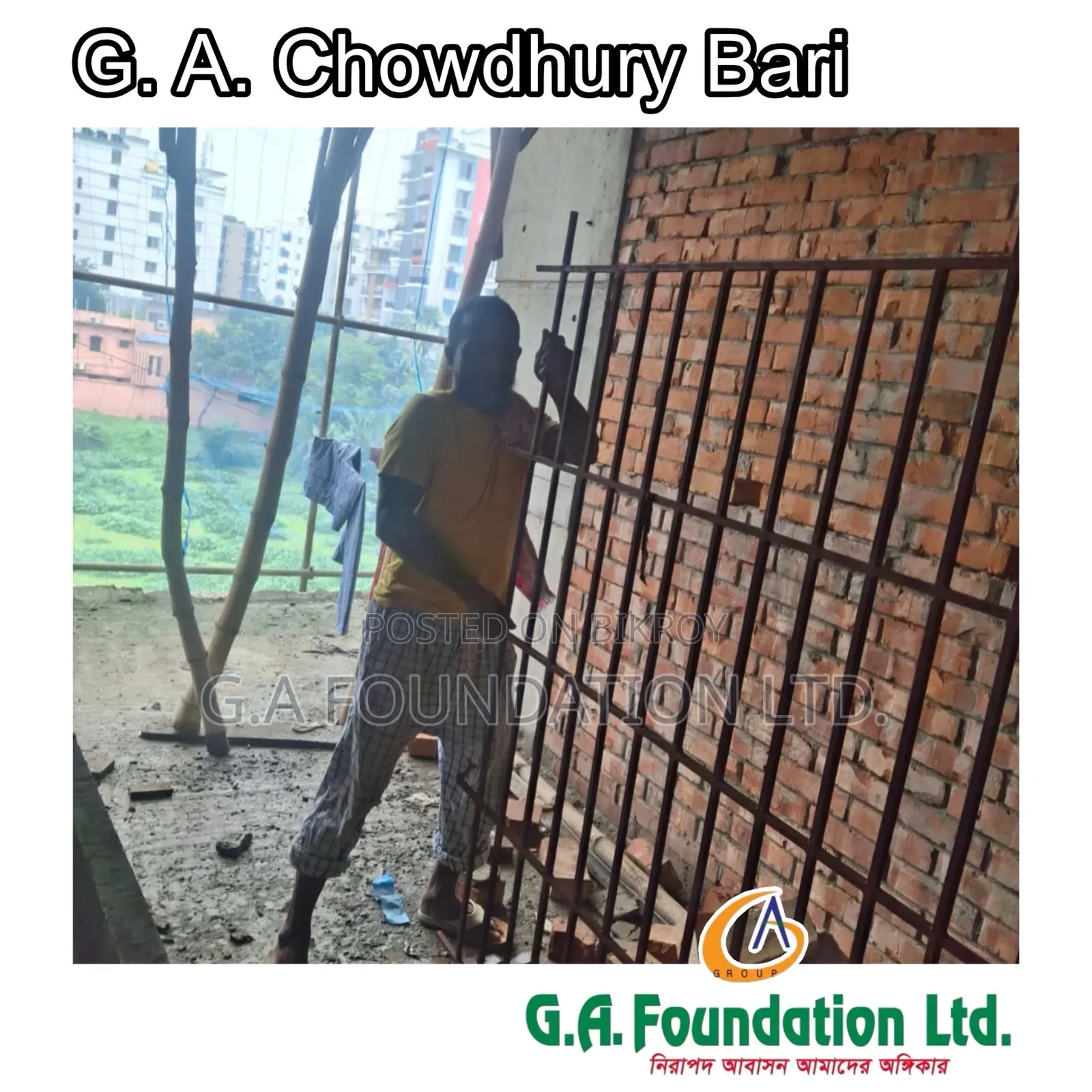 3-bedroom Apartment in G.A. Chowdhury Bari, Mirpur for sale in Mirpur