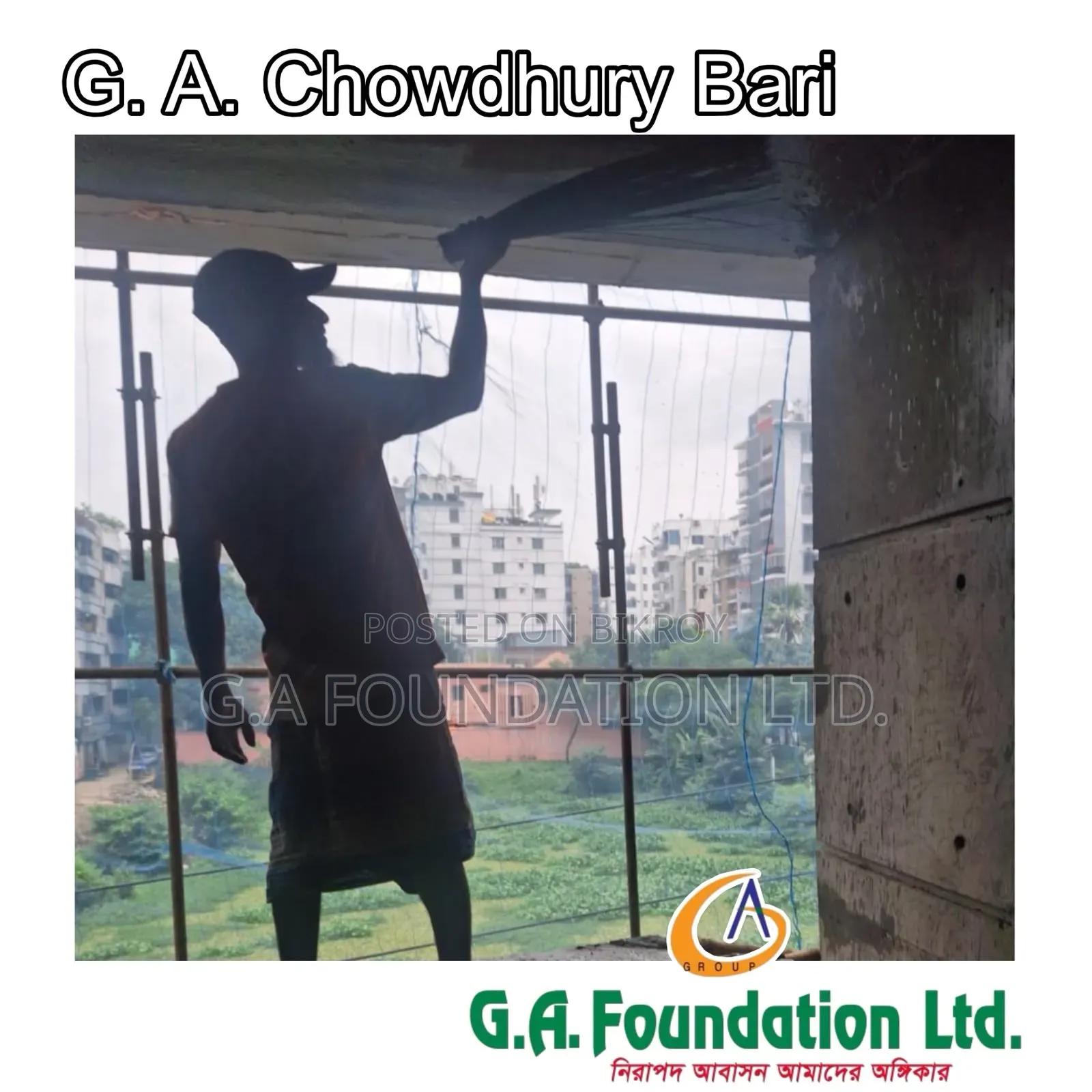 3-bedroom Apartment in G.A. Chowdhury Bari, Mirpur for sale in Mirpur