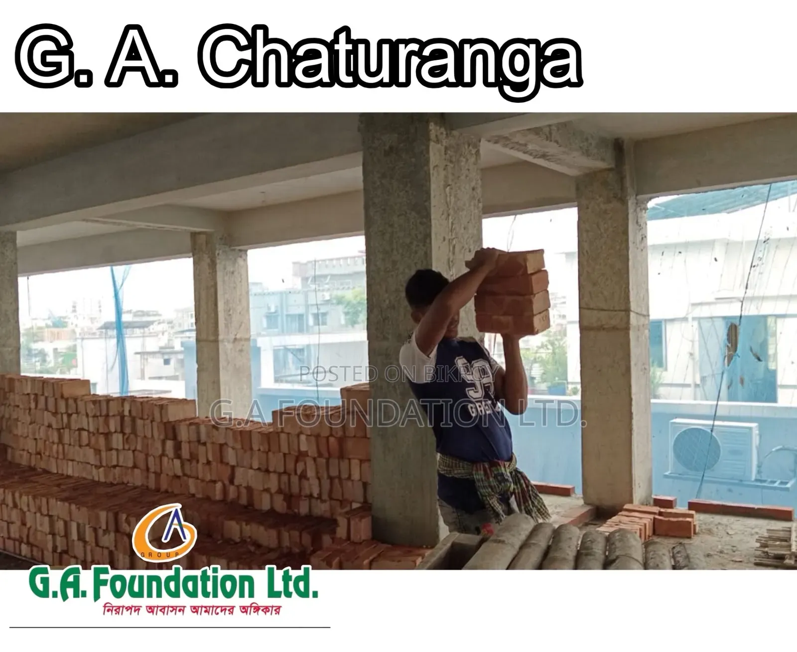 3-bedroom Apartment in G. A. Chaturanga, Mirpur for sale in Mirpur