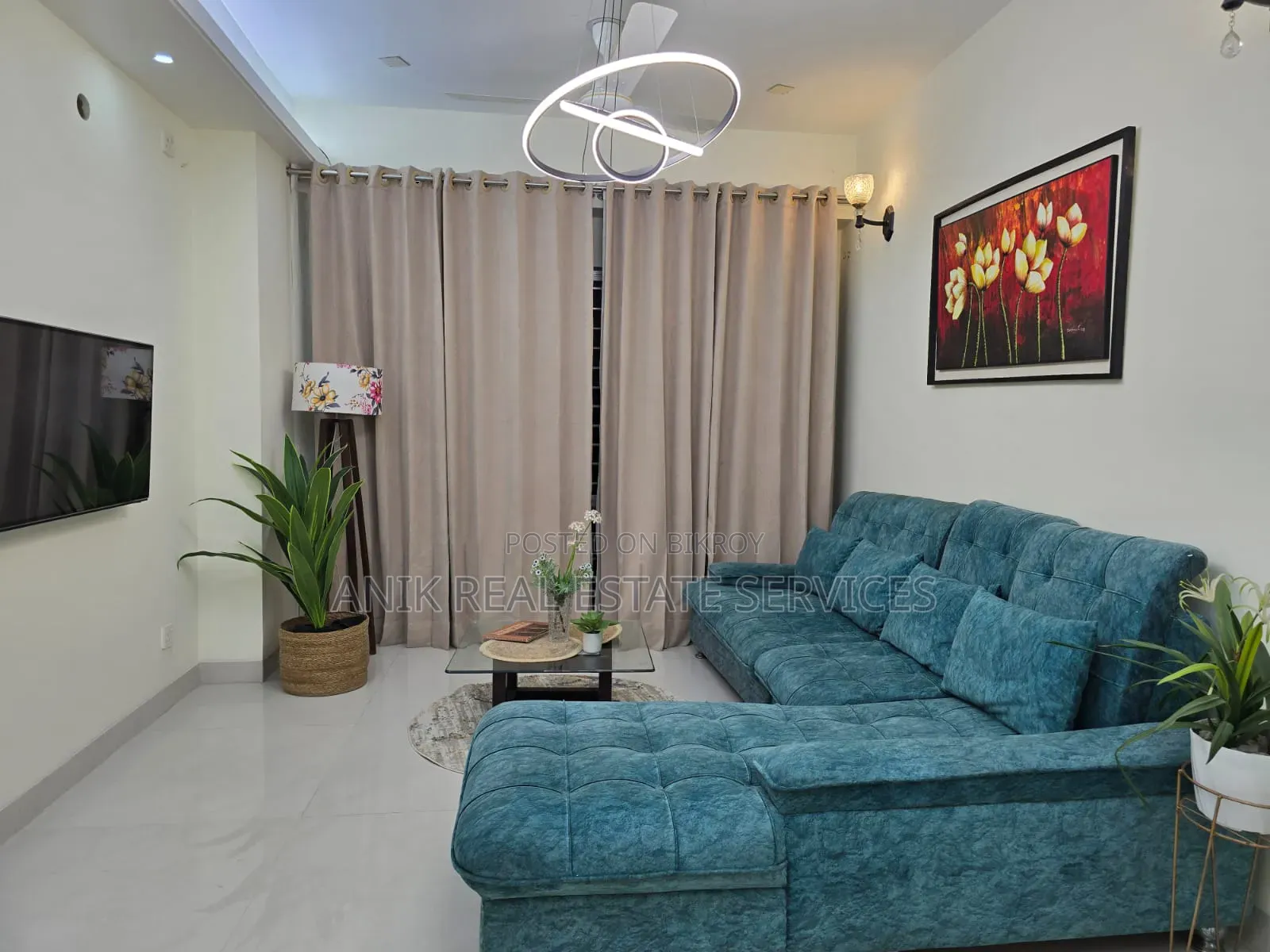 Furnished 3-Bedroom Apartment in Anik Real Estate, Banani for Rent in Banani