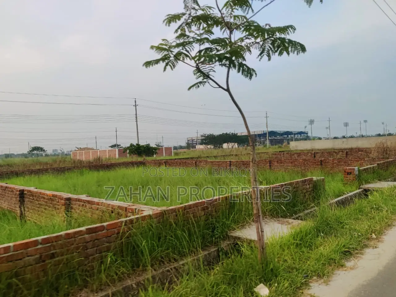 N Block 12 Katha South/North Face Plot Sell Closed 300 Feet in Basundhara