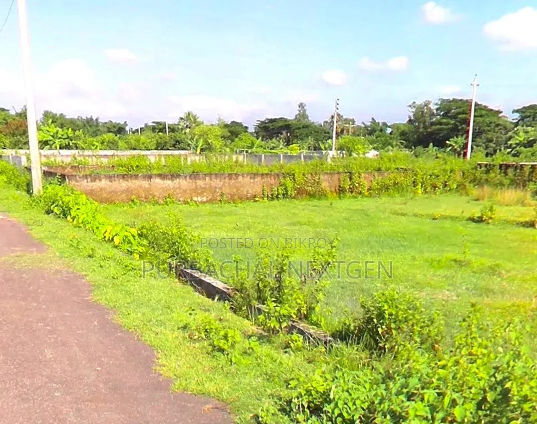 Adjacent to 180ft Asian Highway Corner 3 Katha Plot Sale at Purbachal in Purbachal