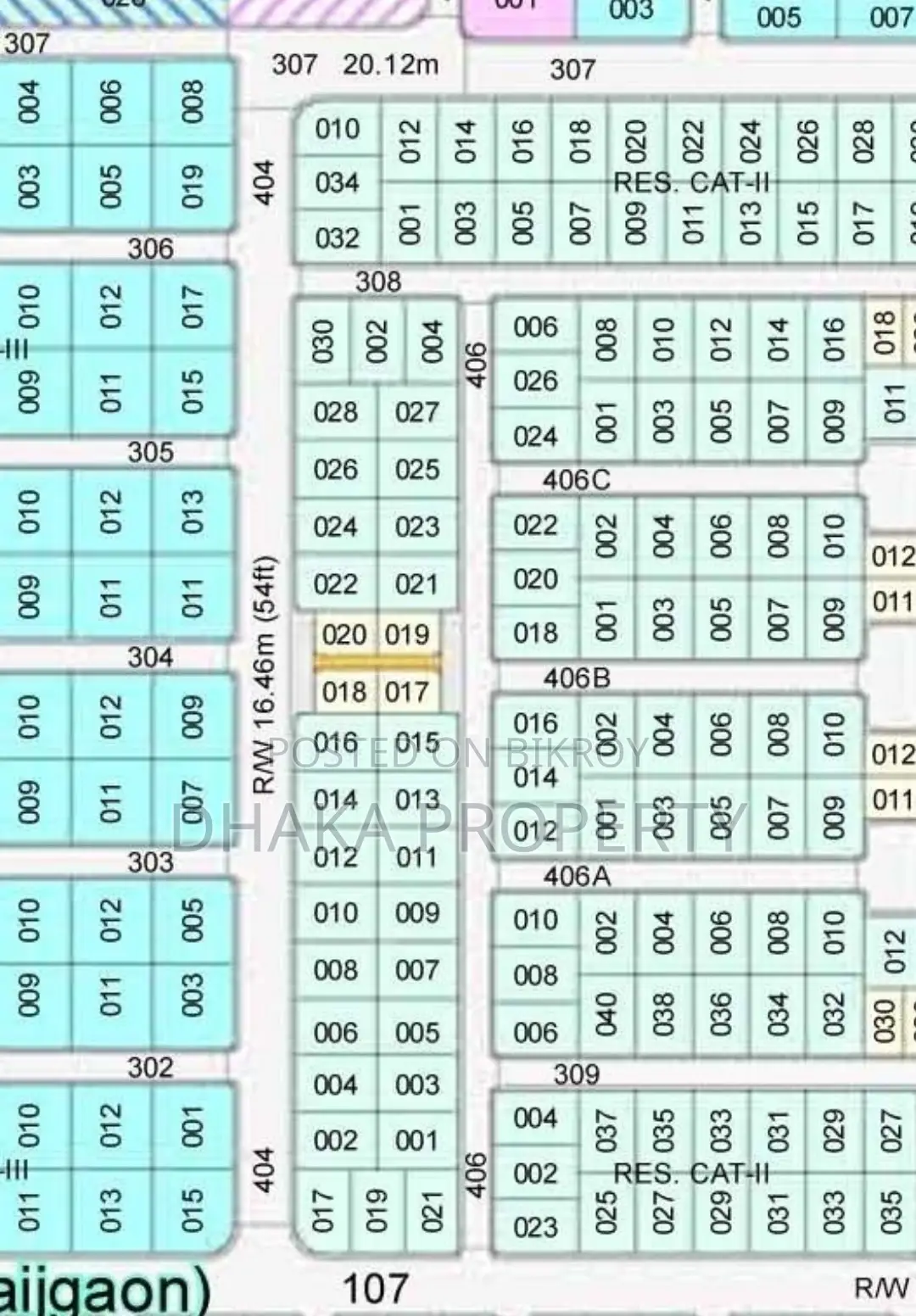 Exclusive Land Sale 5 Katha West at Sector-11 in Purbachal
