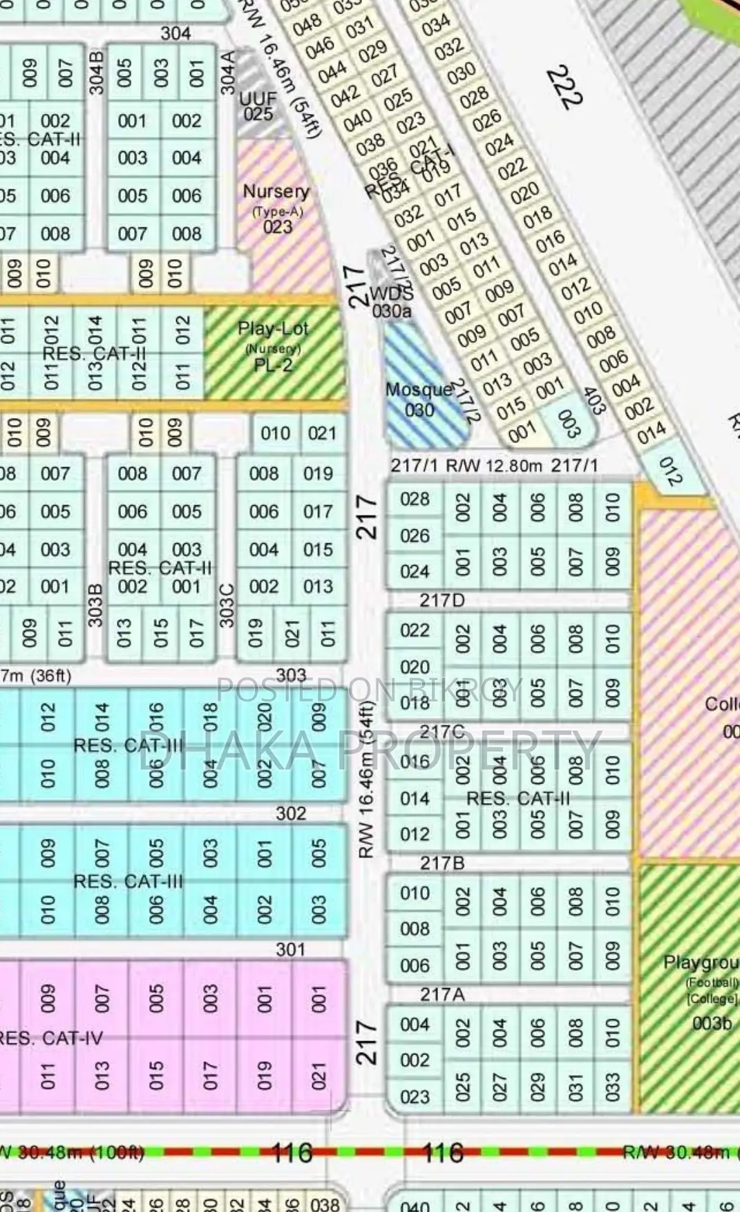 3 Katha Land Sale East at Sector-22 in Purbachal