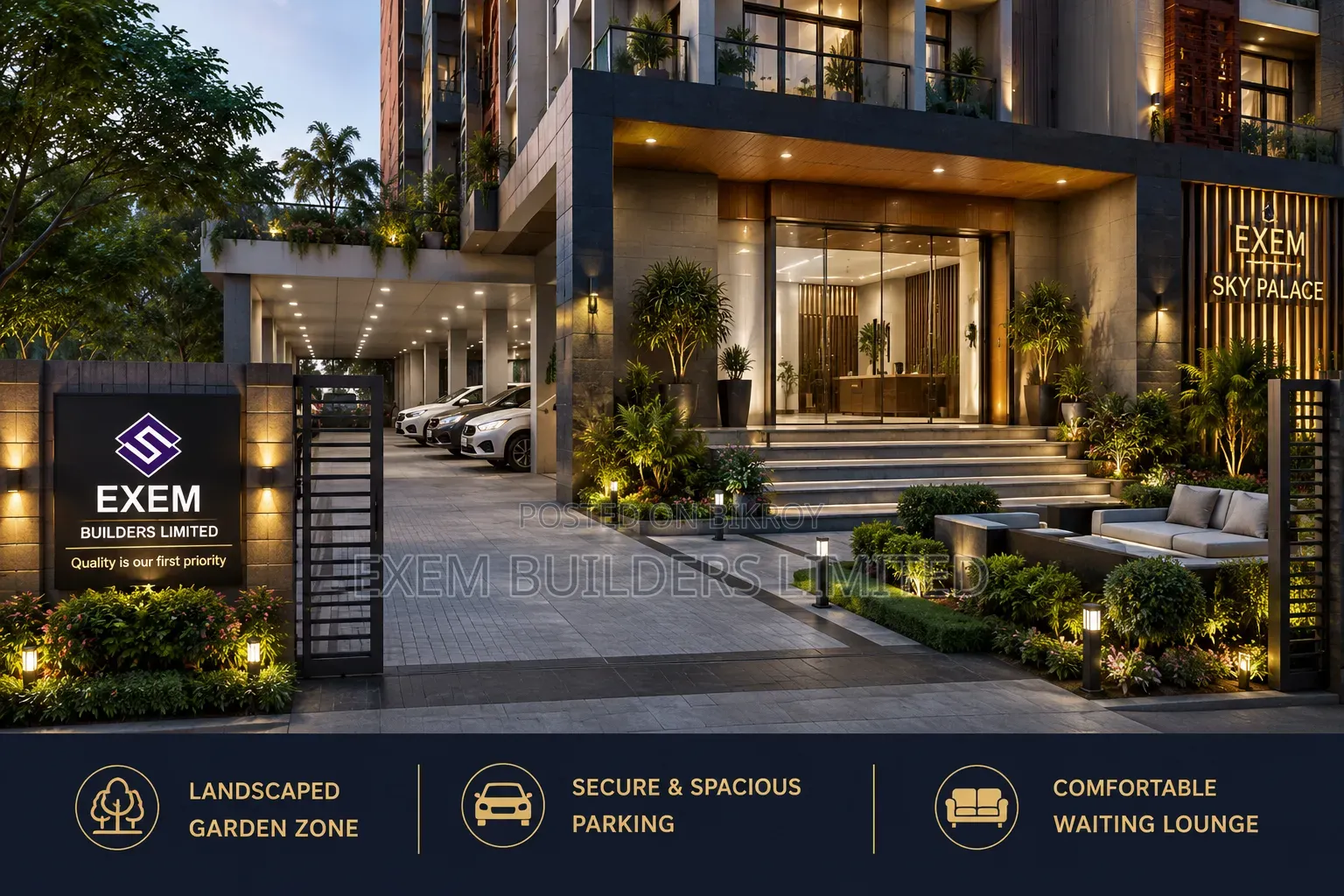4bdrm Apartment in Exem Sky Palace, Barishal Sadar for Sale in Barishal Sadar