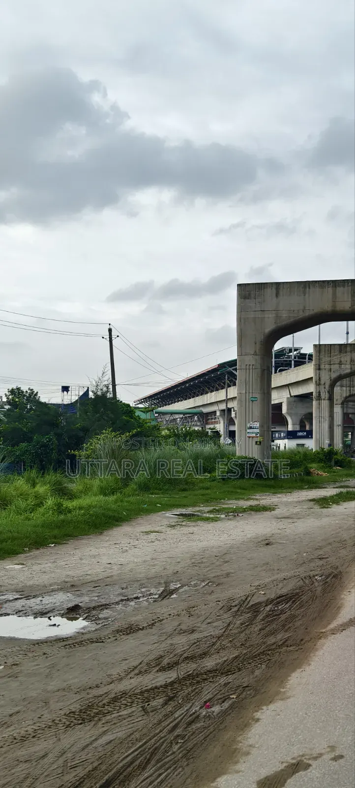 3 Katha plot for sale near Metro Station in Uttara RAJUK Sector 17 in Uttara