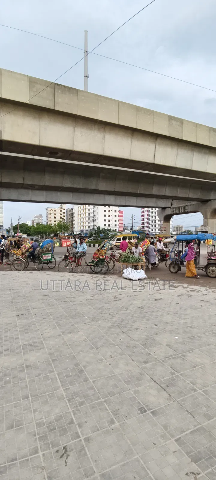 3 Katha plot for sale near Metro Station in Uttara RAJUK Sector 17 in Uttara