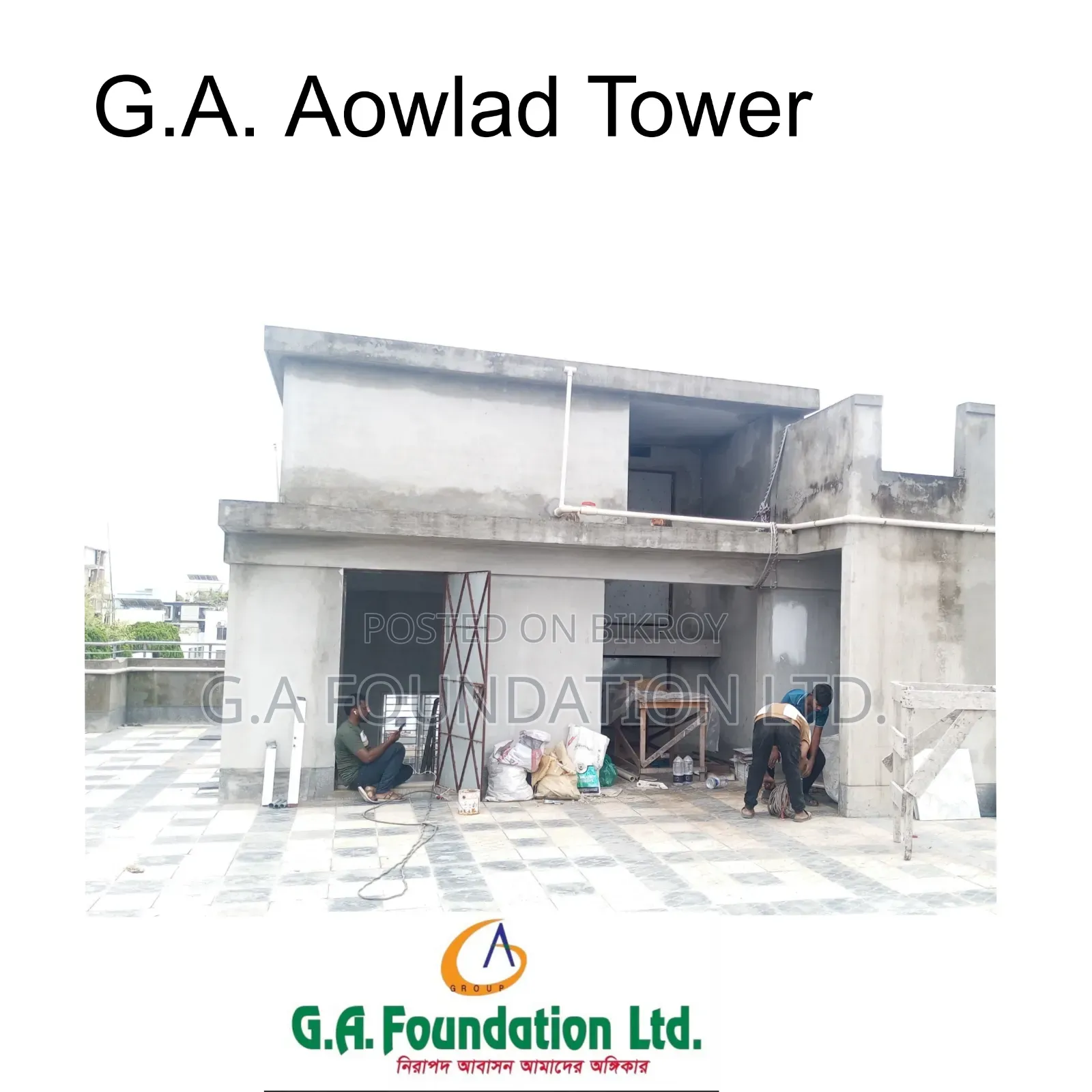 3-Bedroom Apartment in G.A. Aowlad Tower, Mirpur for Sale in Mirpur