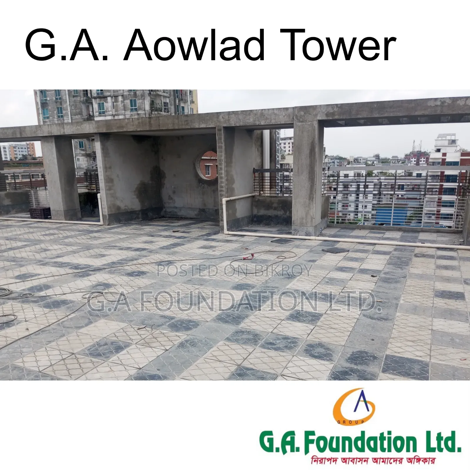 3-Bedroom Apartment in G.A. Aowlad Tower, Mirpur for Sale in Mirpur