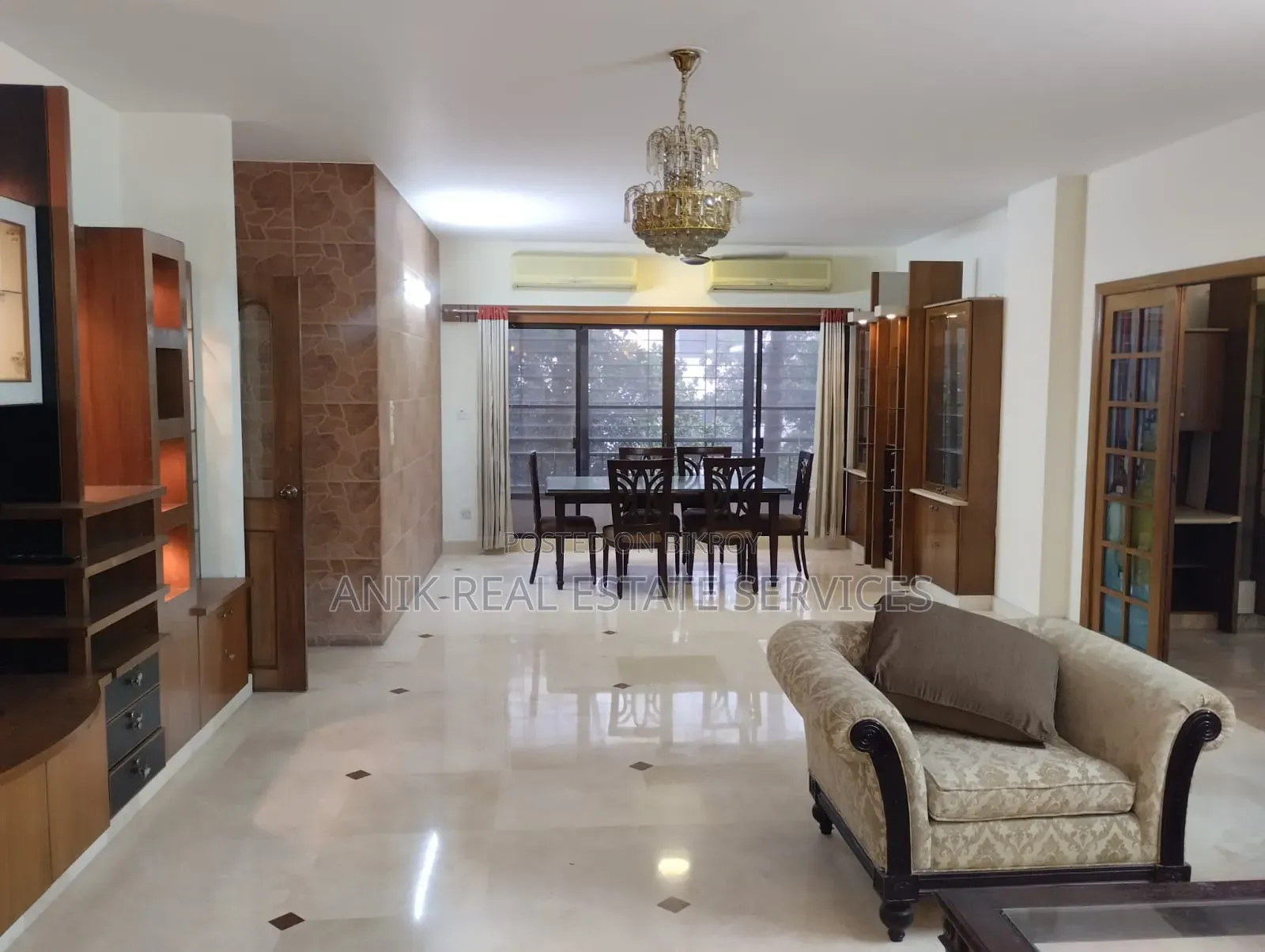 Furnished 3-bedroom Apartment in Anik Real Estate, Gulshan for Rent in Gulshan