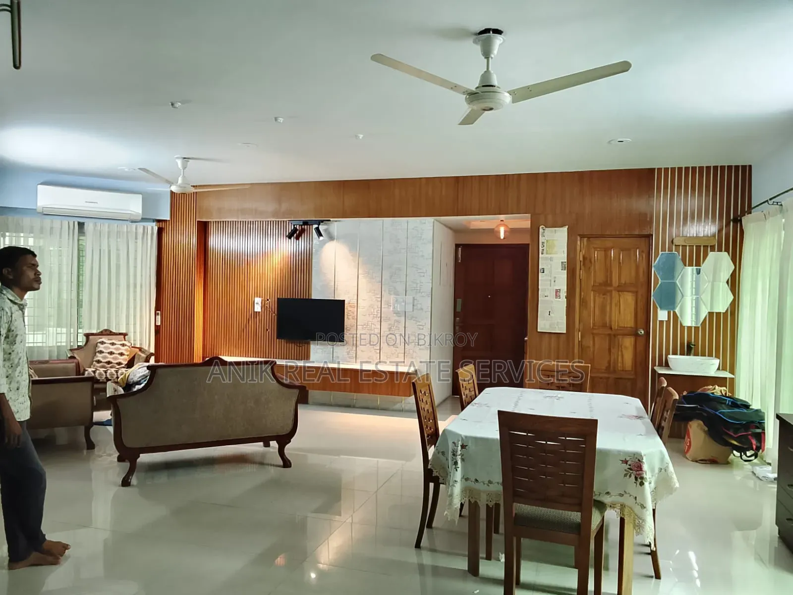 Furnished 3-Bedroom Apartment in Anik Real Estate, Banani for Rent in Banani
