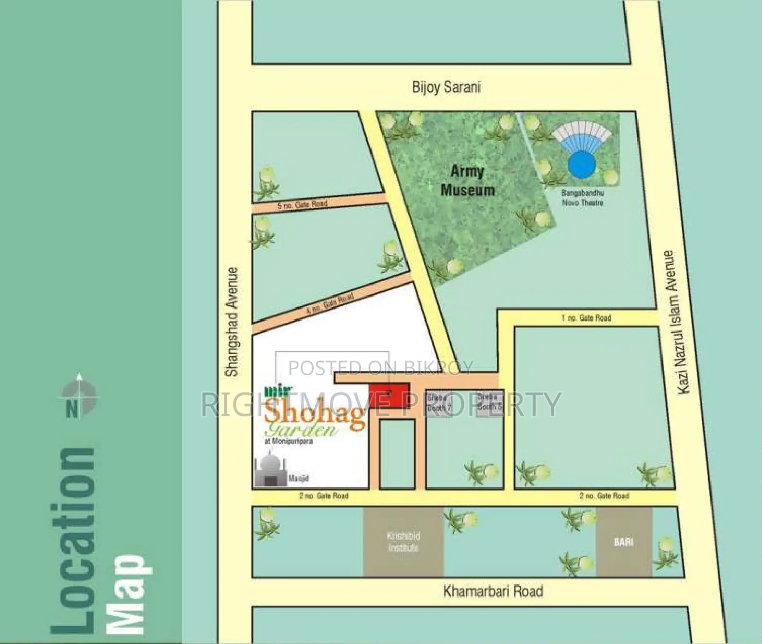 3-bedroom Apartment in Monipuripara, Farmgate for sale in Farmgate