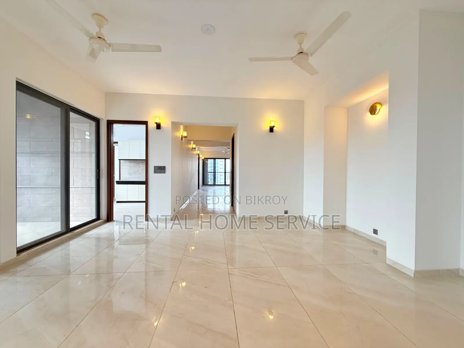 3-Bedroom Apartment in Semi-Furnished for Rent in Gulshan
