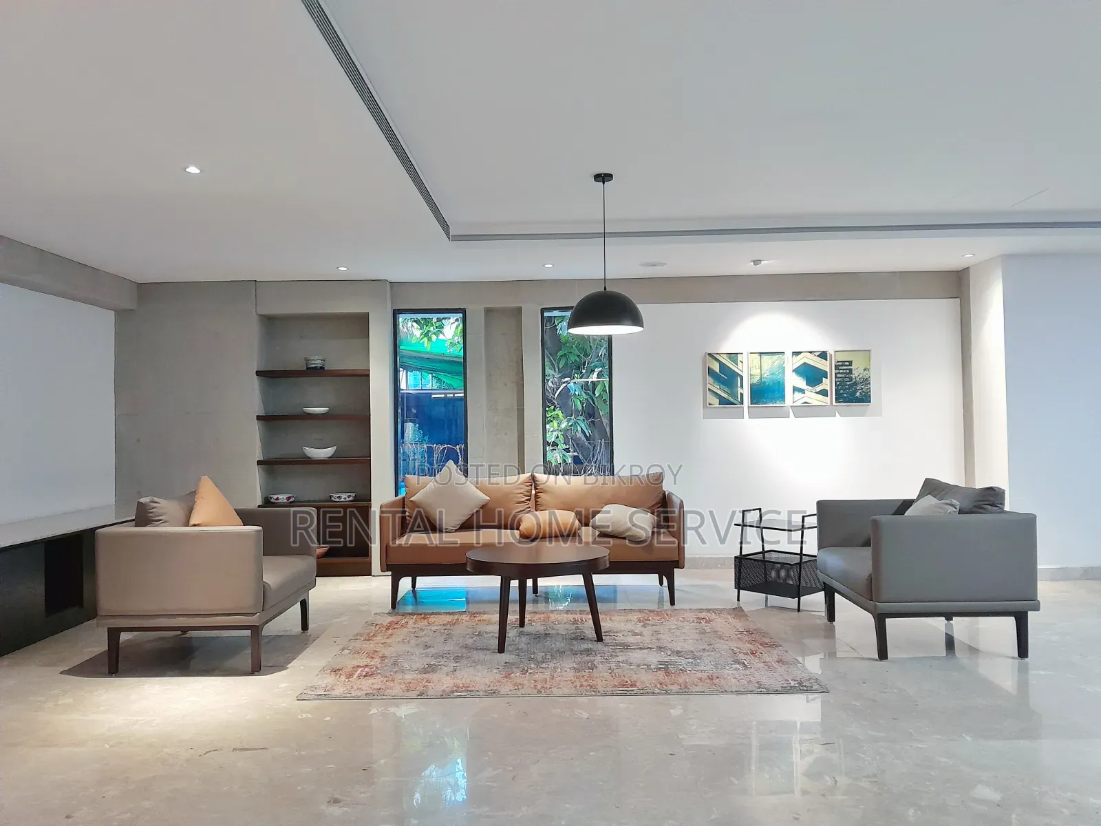 4-Bedroom Apartment in Semi-Furnished for Rent in Gulshan