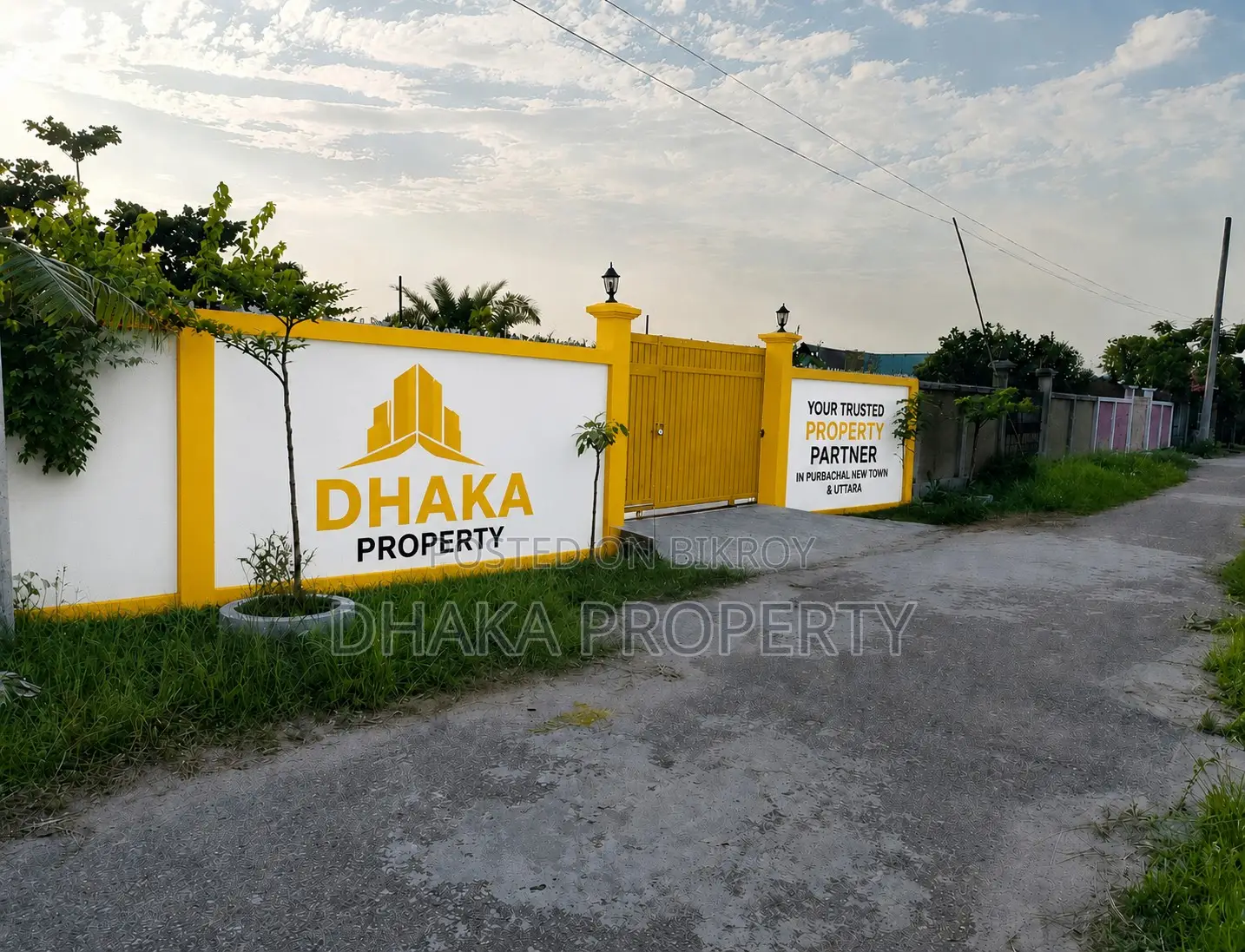 100ft Road 7.5 Katha Commercial at Sector-9 in Purbachal