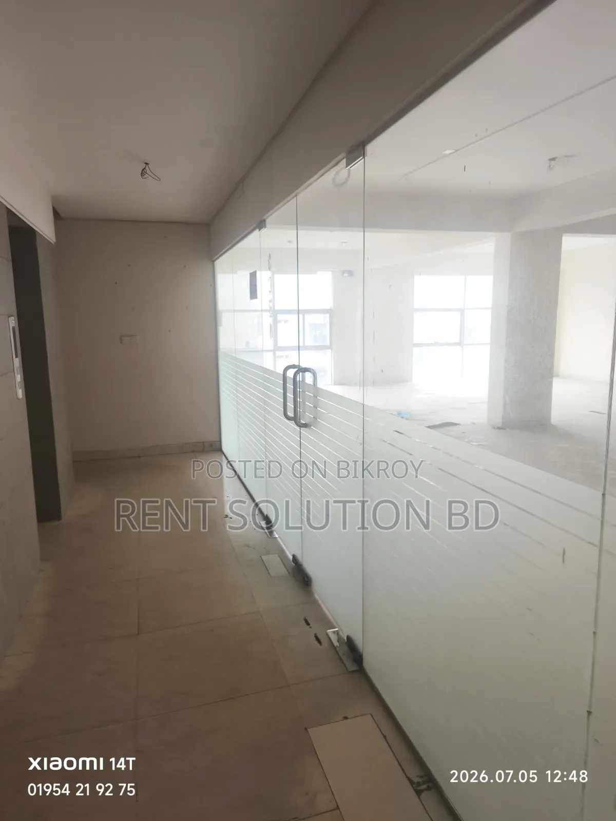 Fully Commercial Open Space for Rent in Mohakhali