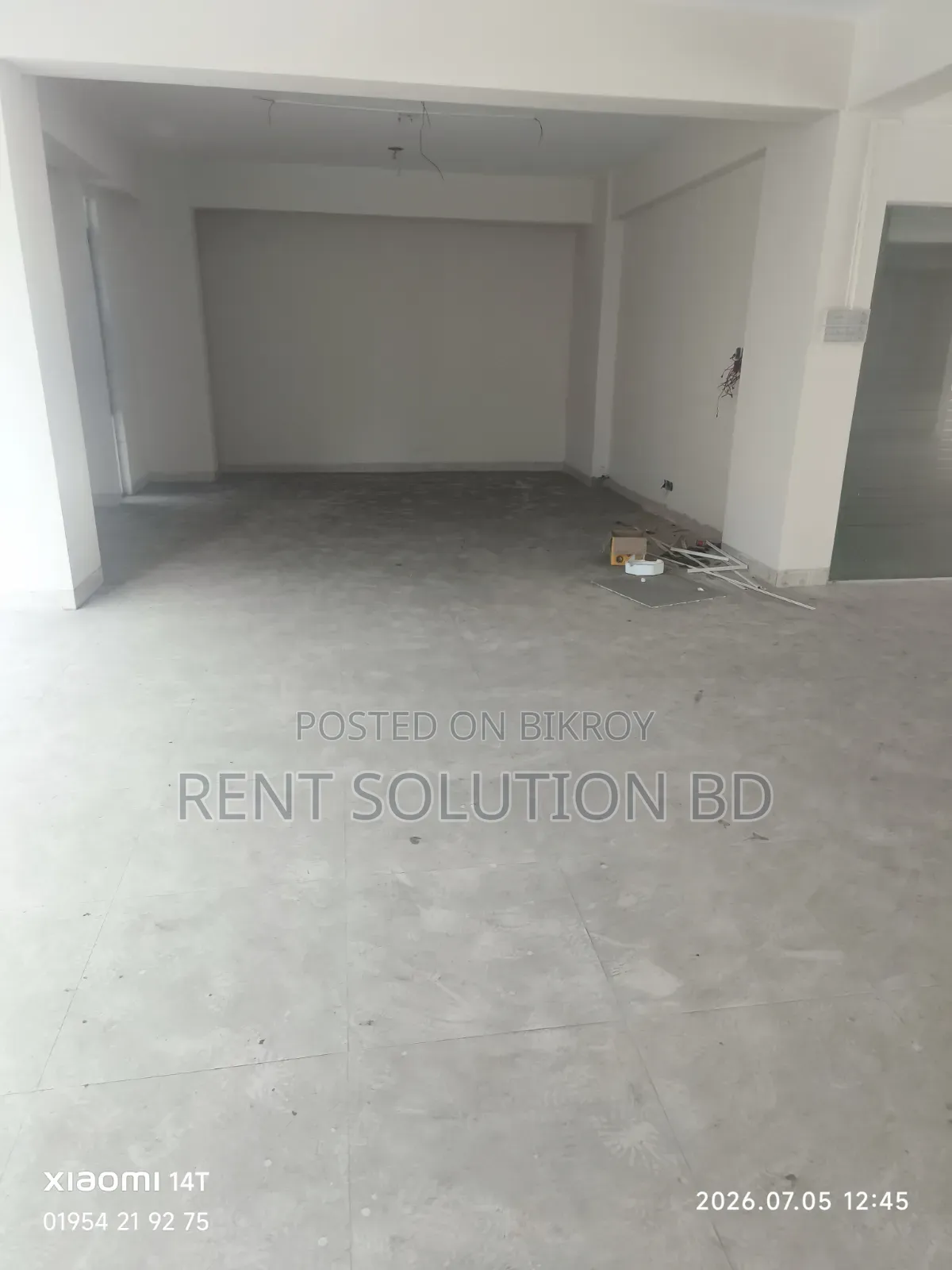 Fully Commercial Open Space for Rent in Mohakhali
