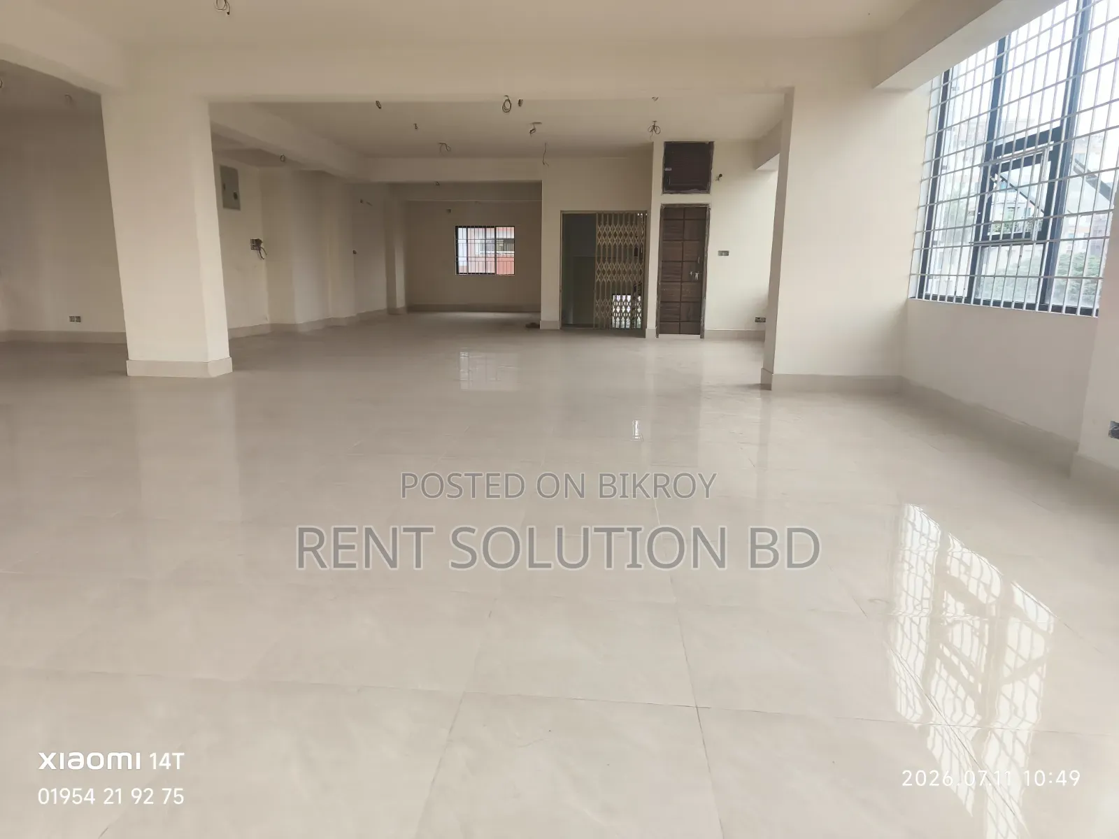 Brand New Commercial Open Space in Malibag