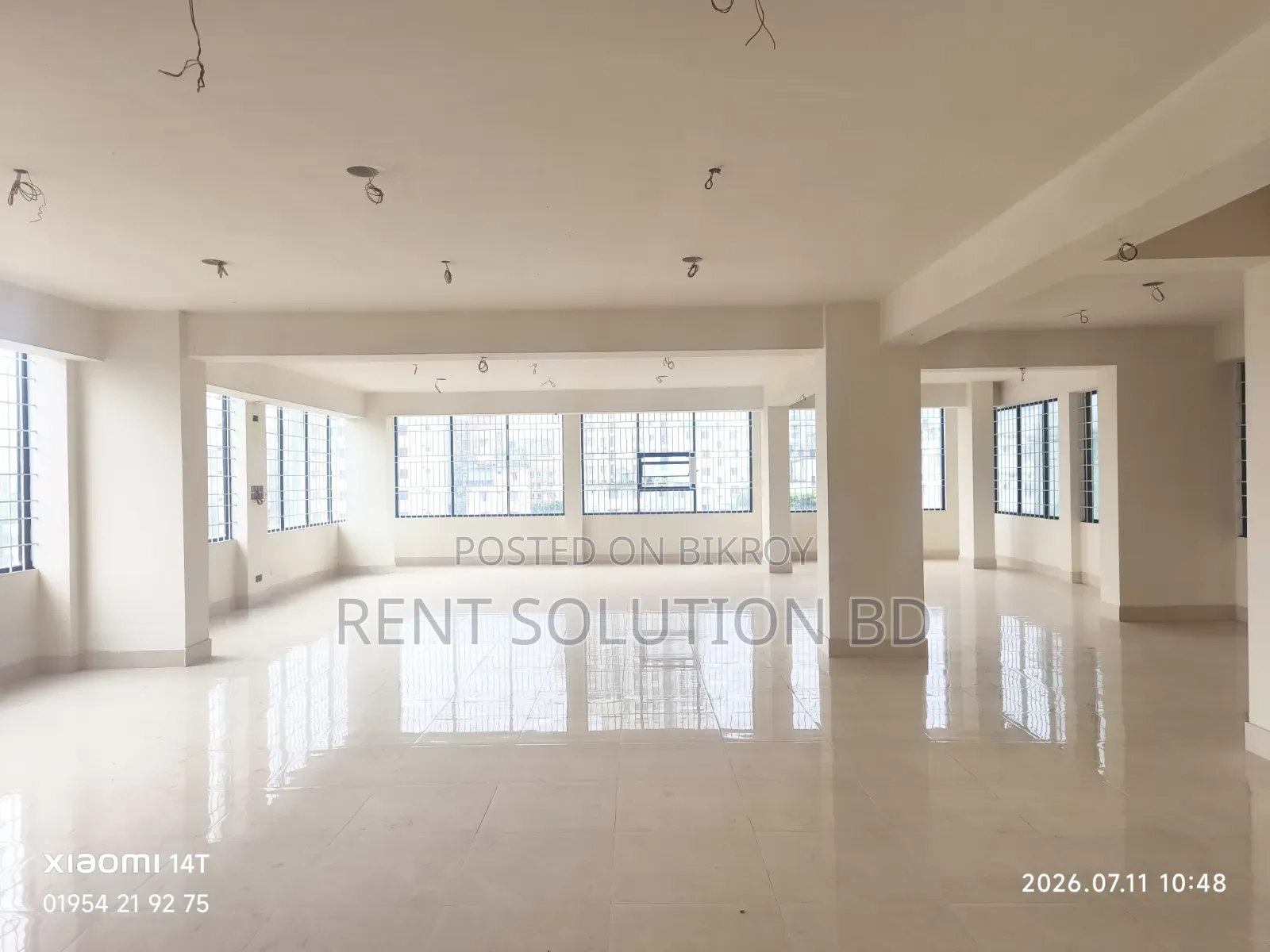 Brand New Commercial Open Space in Malibag