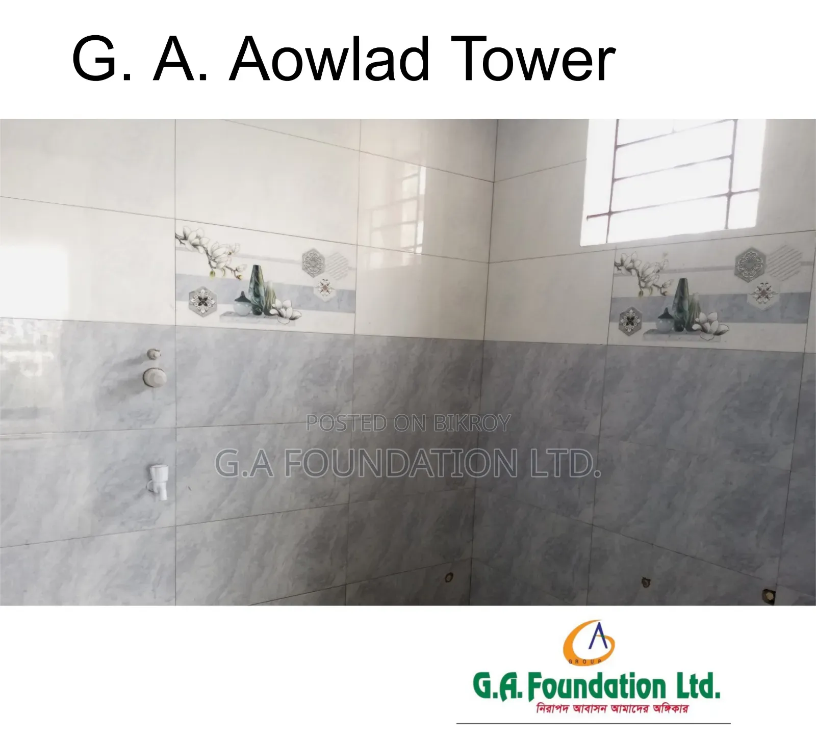 3 Bedroom Apartment in G. A. Aowlad Tower, Mirpur for Sale in Mirpur
