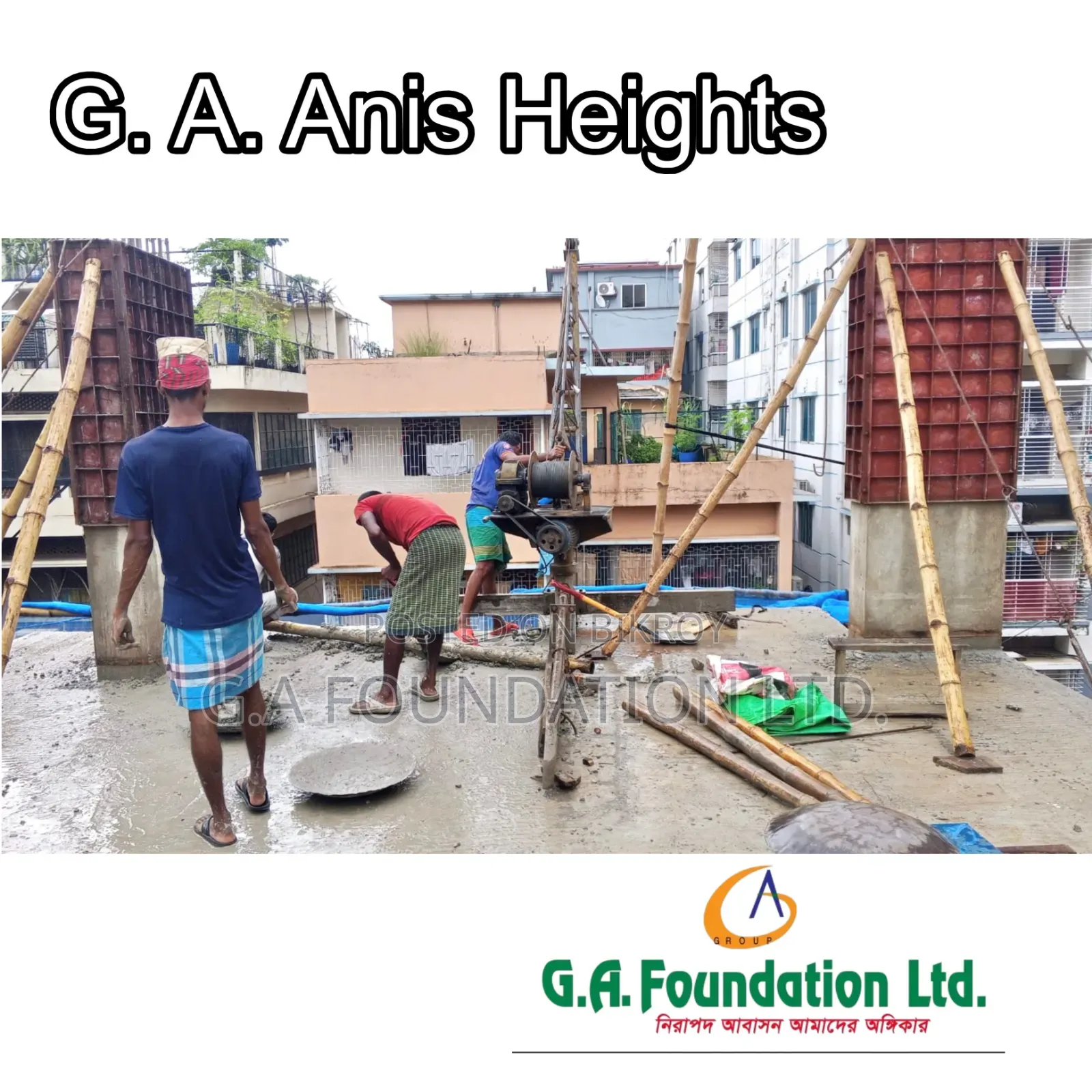 3-bedroom Apartment in G. A. Anis Heights, Mirpur for Sale in Mirpur