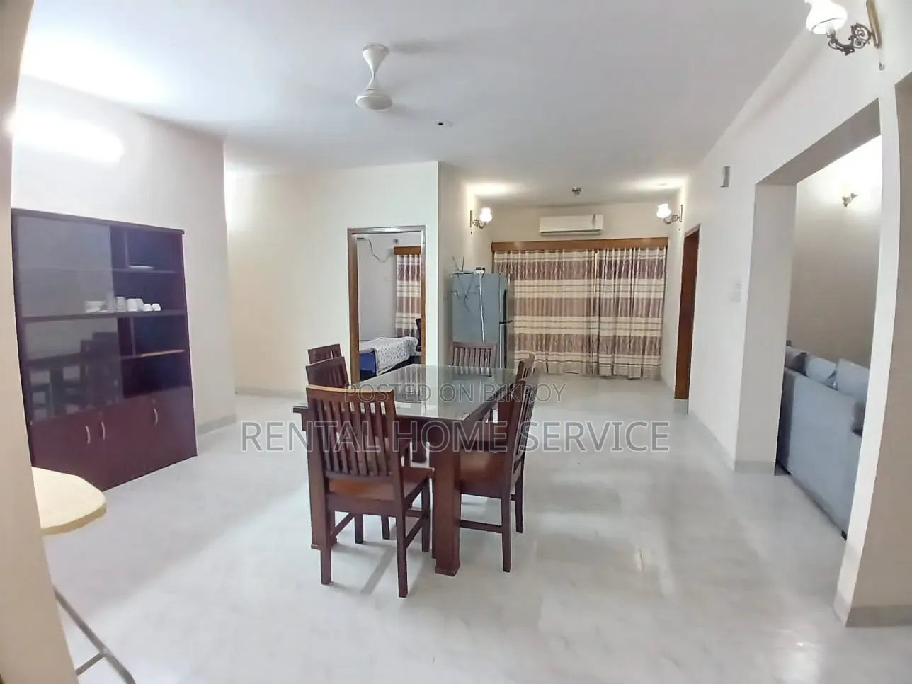Furnished 3-Bedroom Apartment for Rent in Gulshan