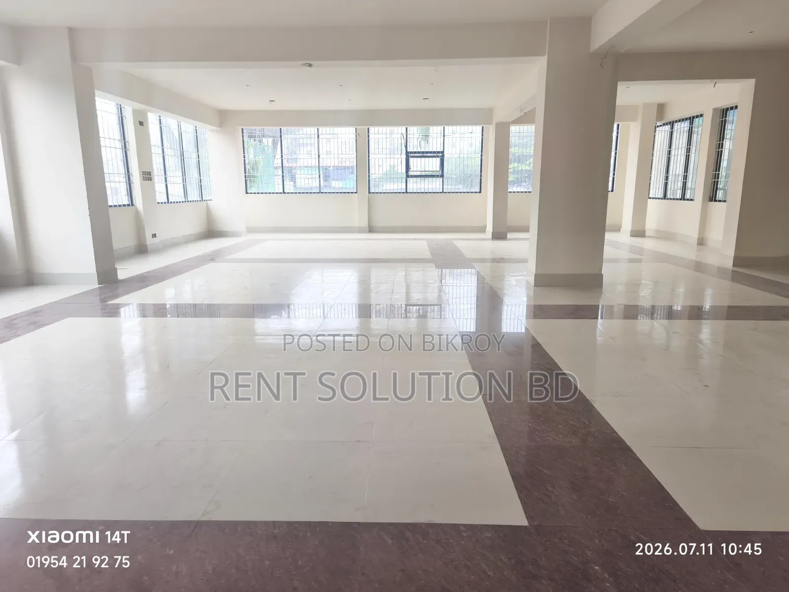 Open Floor 6000sqft Commercial in Mohakhali