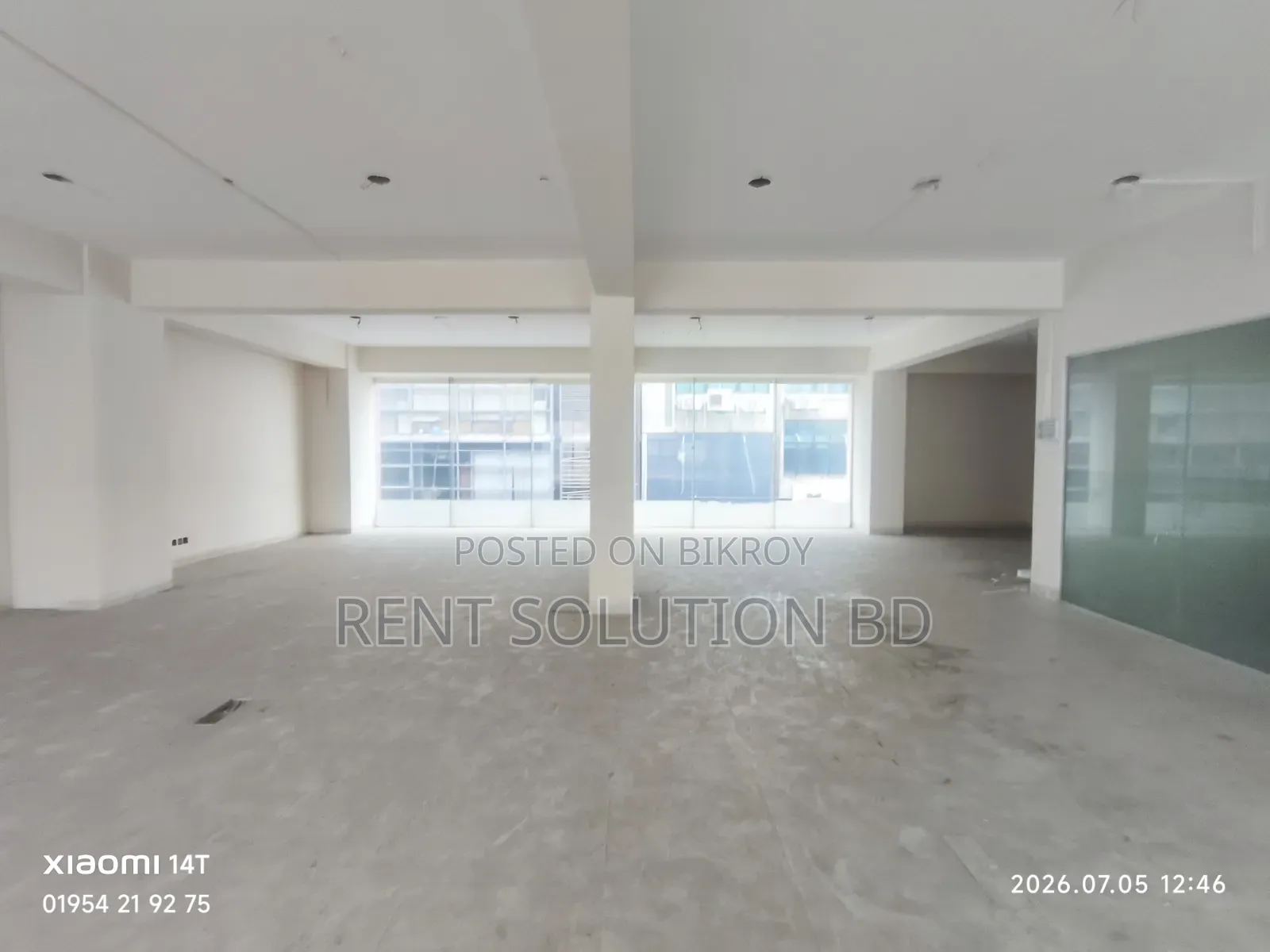 Open Floor 6000sqft Commercial in Mohakhali