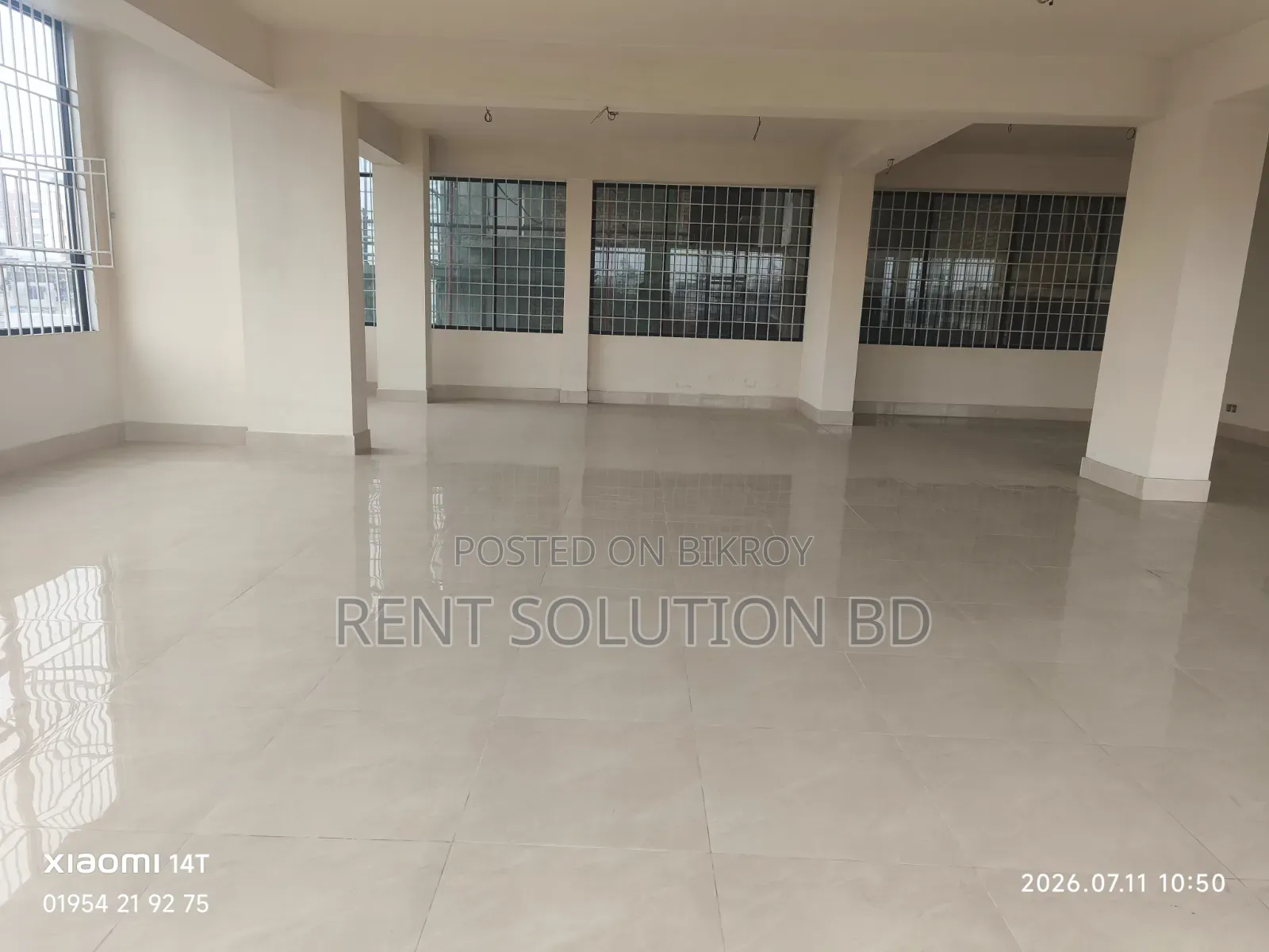 Open Floor 6000sqft Commercial in Mohakhali