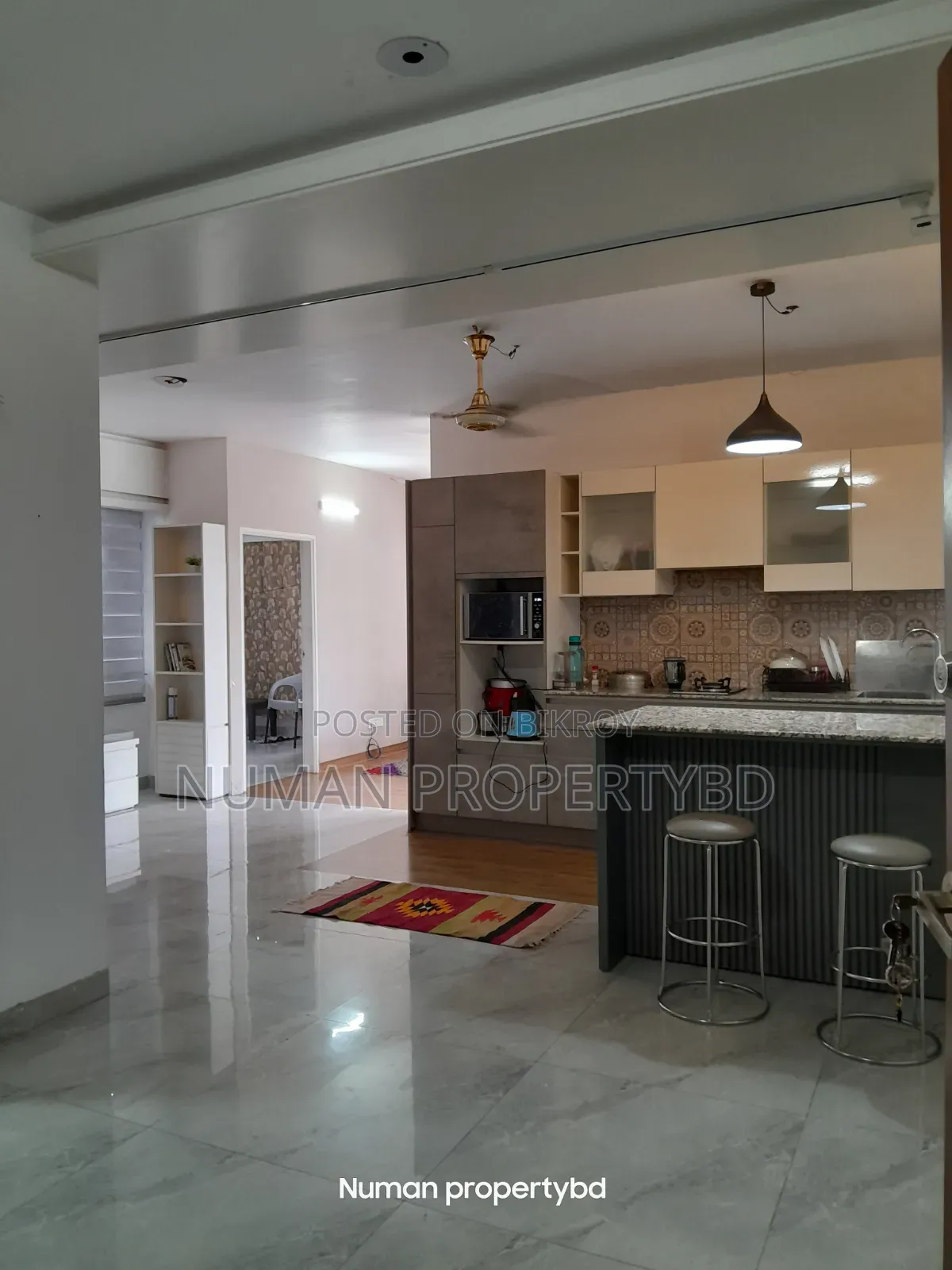 Furnished 2-bedroom Apartment in Numan Property Bd, Bashundhara for rent in Basundhara