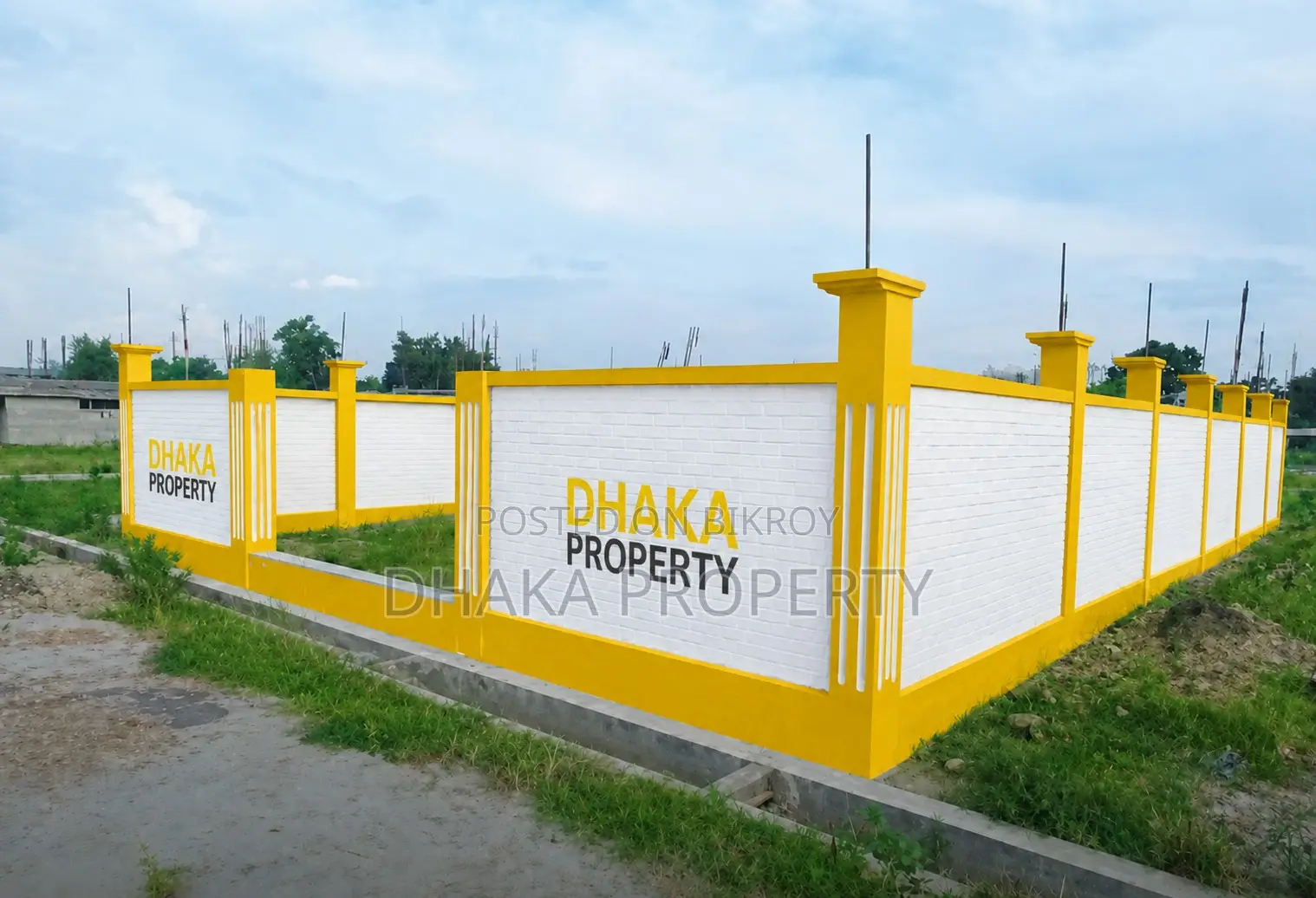 Nearby 54ft 3 Katha Park West at Sector-15 in Purbachal
