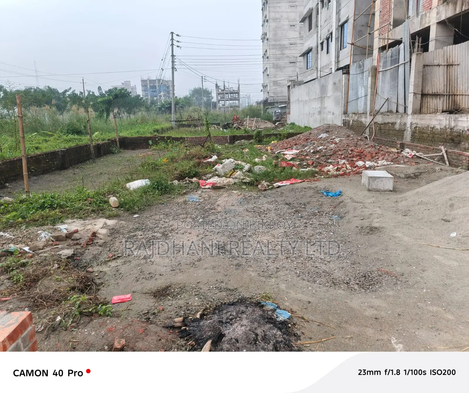 M Block 12 Katha Plot for sale, Bashundhara Residential Area, Baridhara. in Basundhara