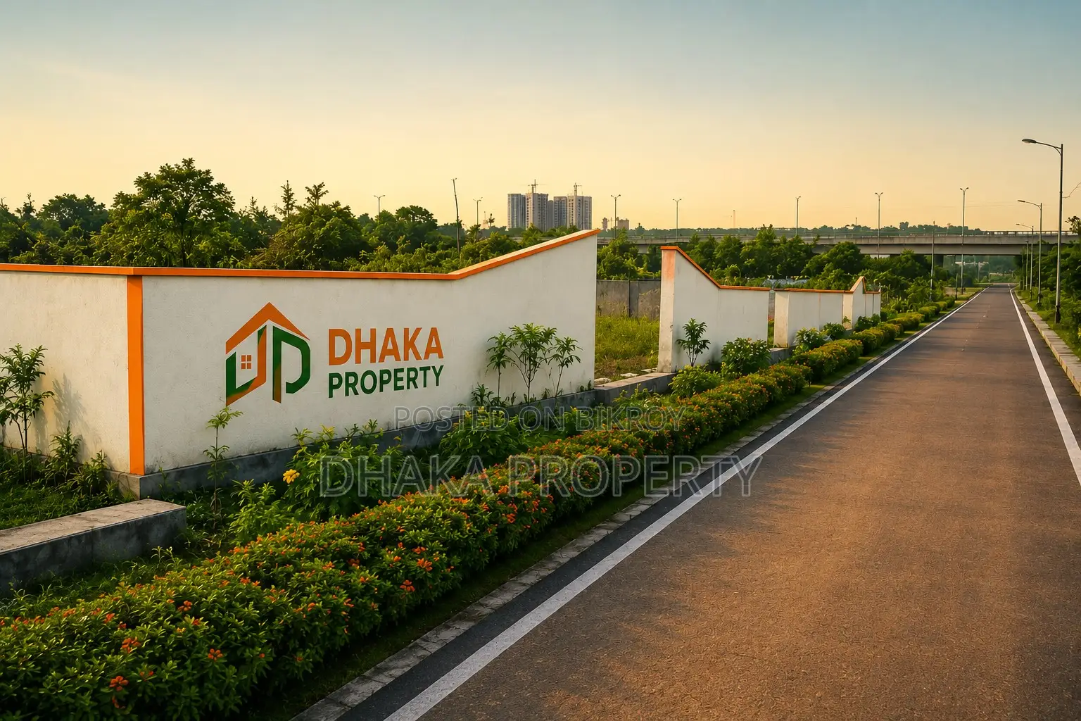 Nearby 300ft 5 Katha Park East at Sector-7 in Purbachal