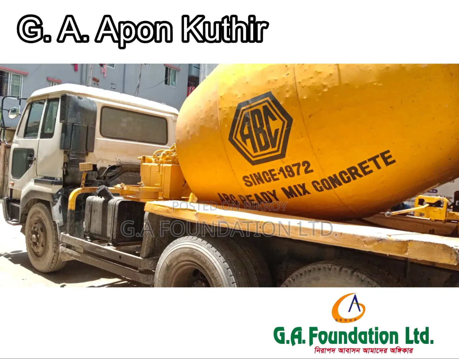 3-Bedroom Apartment in G.A. Apon Kuthir, Mirpur for Sale in Mirpur