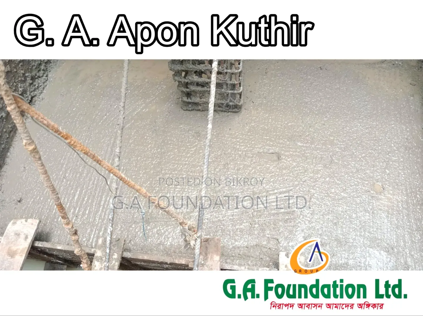 3-Bedroom Apartment in G.A. Apon Kuthir, Mirpur for Sale in Mirpur