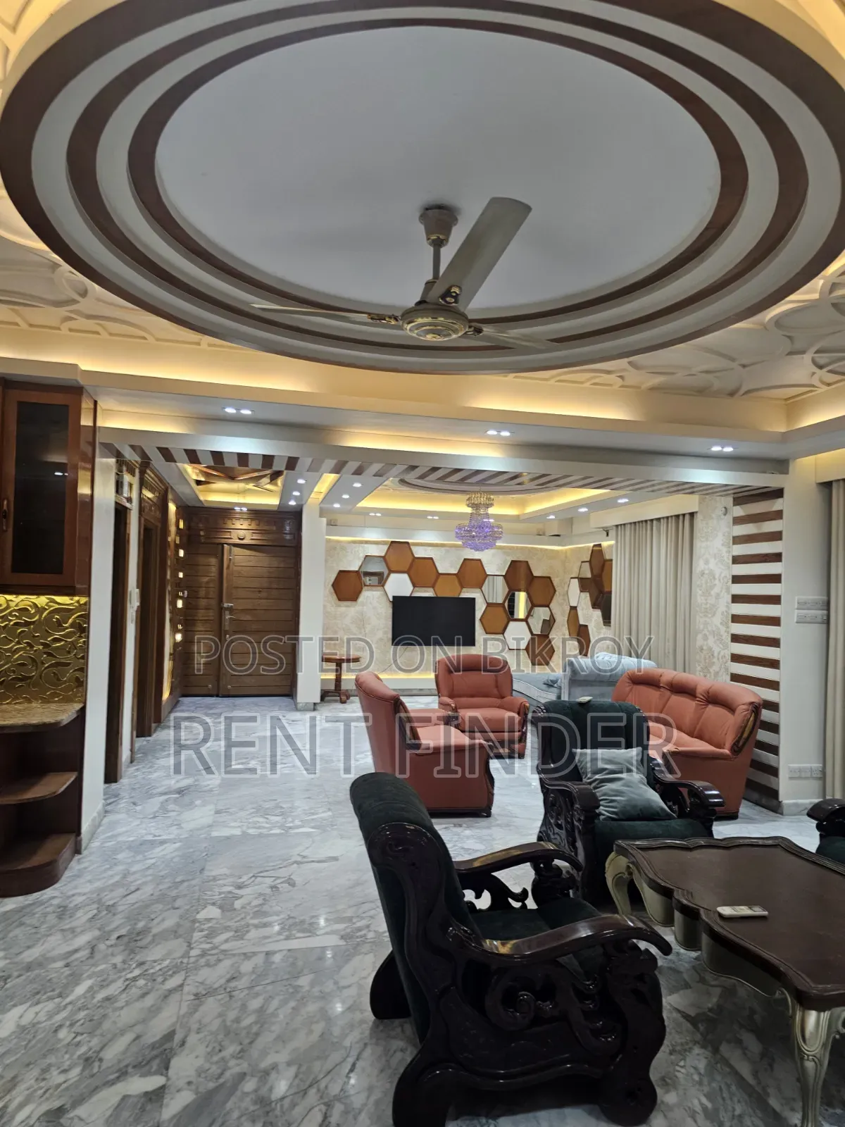 Furnished 3-bedroom Apartment in Gulshan for rent in Gulshan