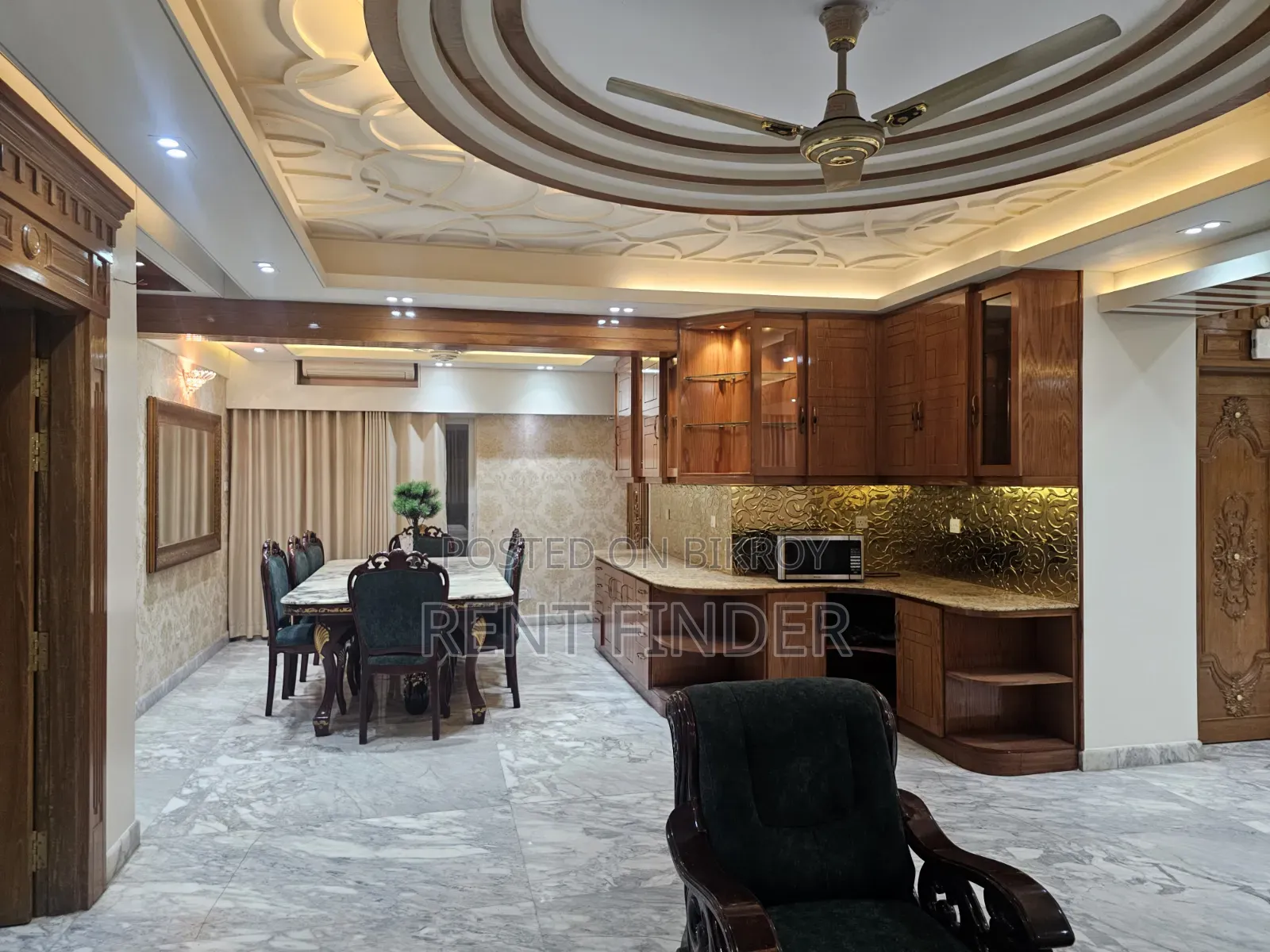Furnished 3-bedroom Apartment in Gulshan for rent in Gulshan