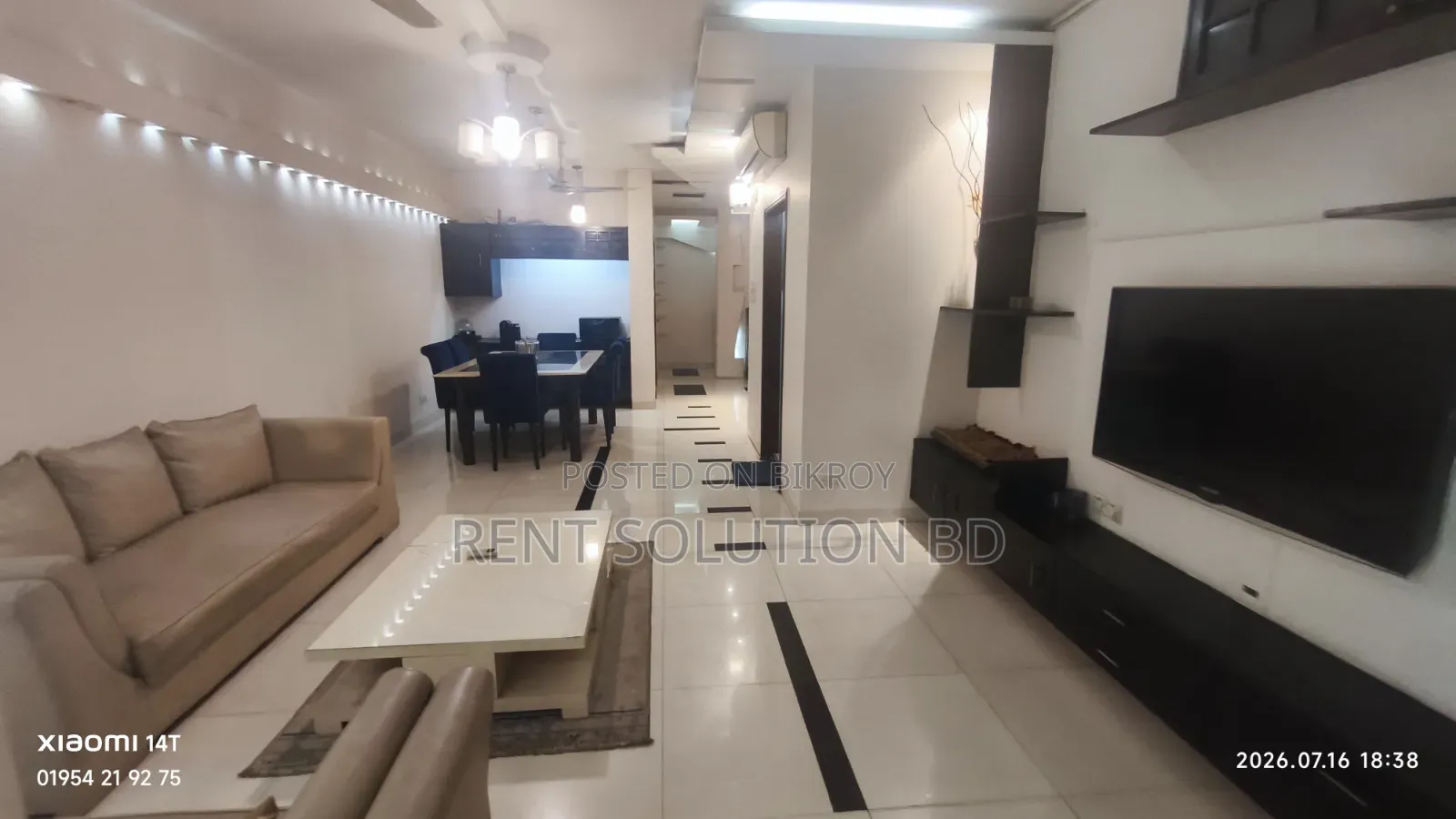 Furnished 3 Bedroom Apartment in Banani for Rent in Banani