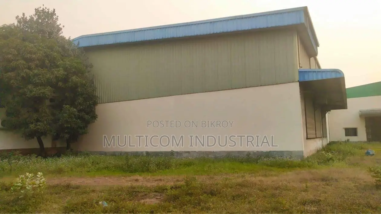 1,50,000 Sqft. Shed With 16 Bigah Land for Factory Setup at DHK-CTG HW in Sonargaon