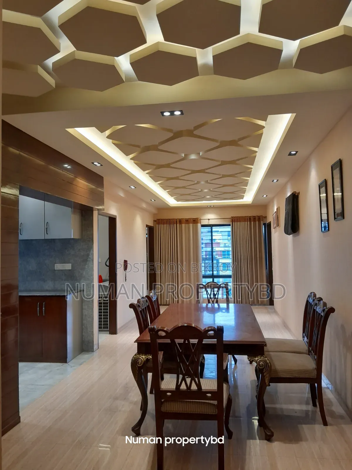 Furnished 3-Bedroom Apartment in Numan Property Bd, Basundhara for Rent in Basundhara