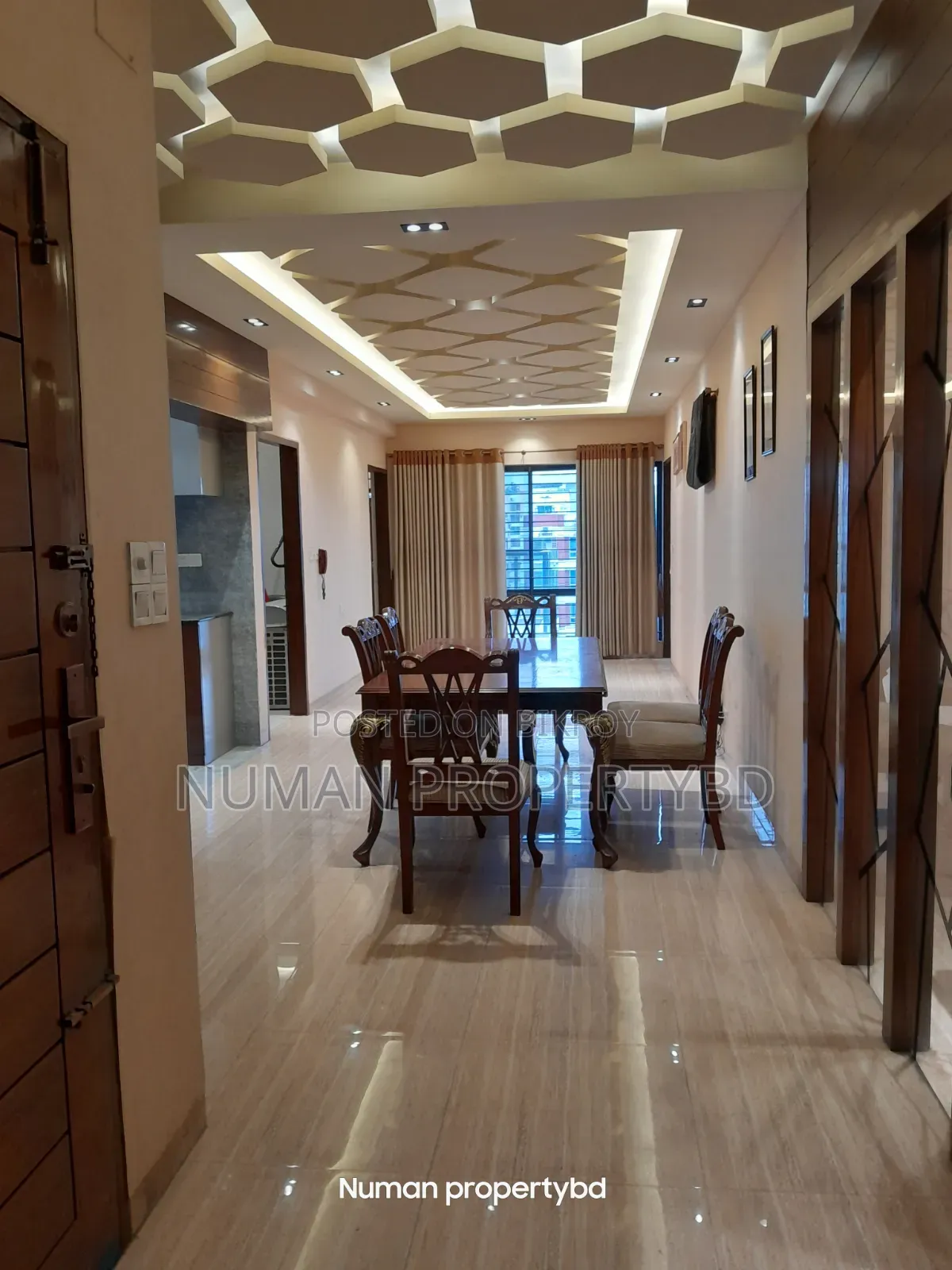 Furnished 3-Bedroom Apartment in Numan Property Bd, Basundhara for Rent in Basundhara