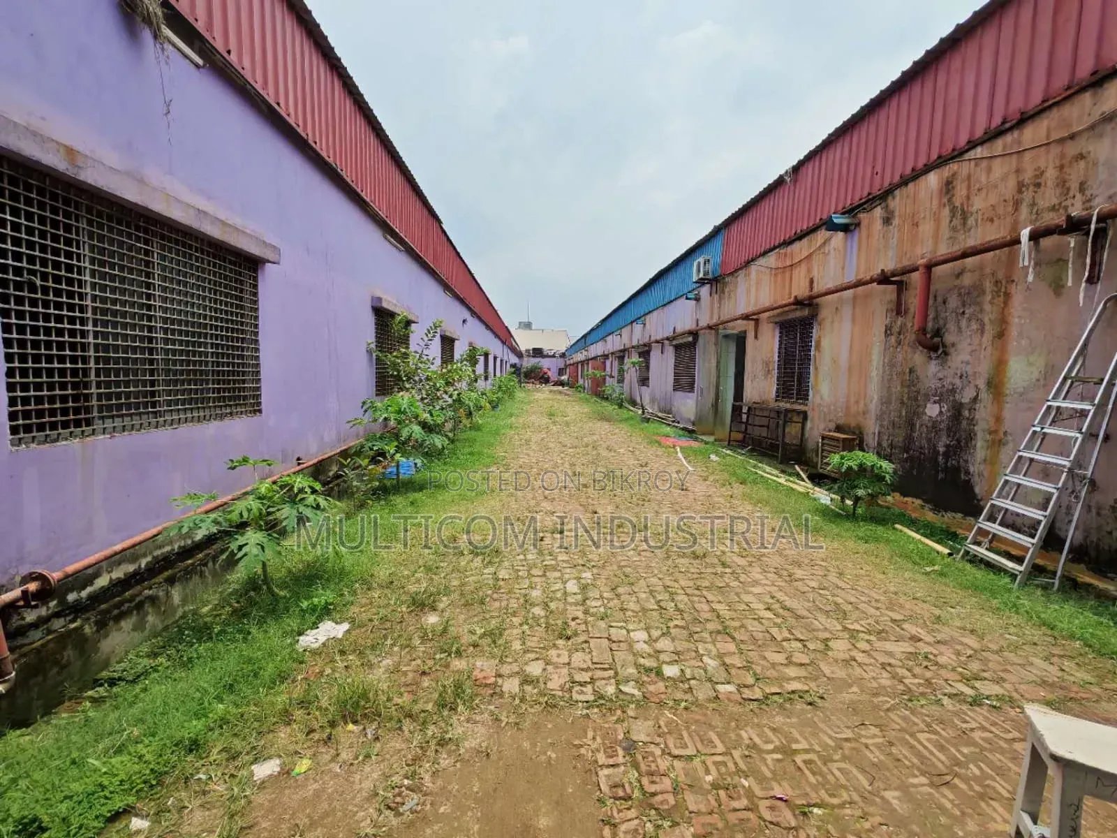 44000 Sqft. Industrial Factory Cum Warehouse Shed at Bhaluka in Valuka