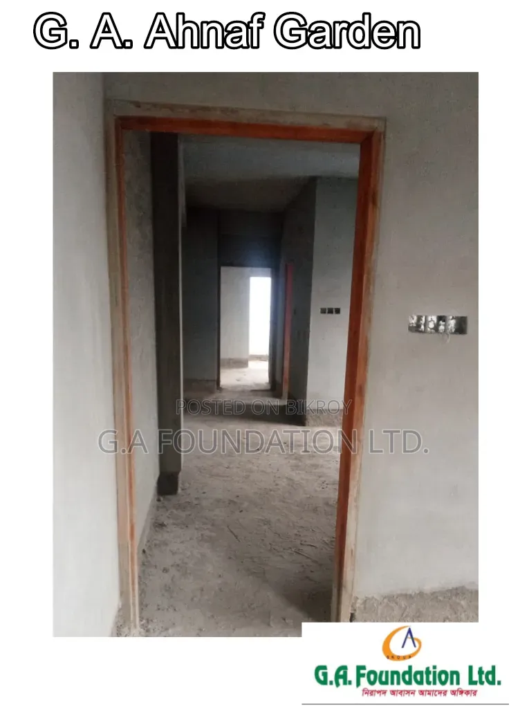 3-Bedroom Apartment in G. A. Ahanaf Garden, Mirpur for Sale in Mirpur