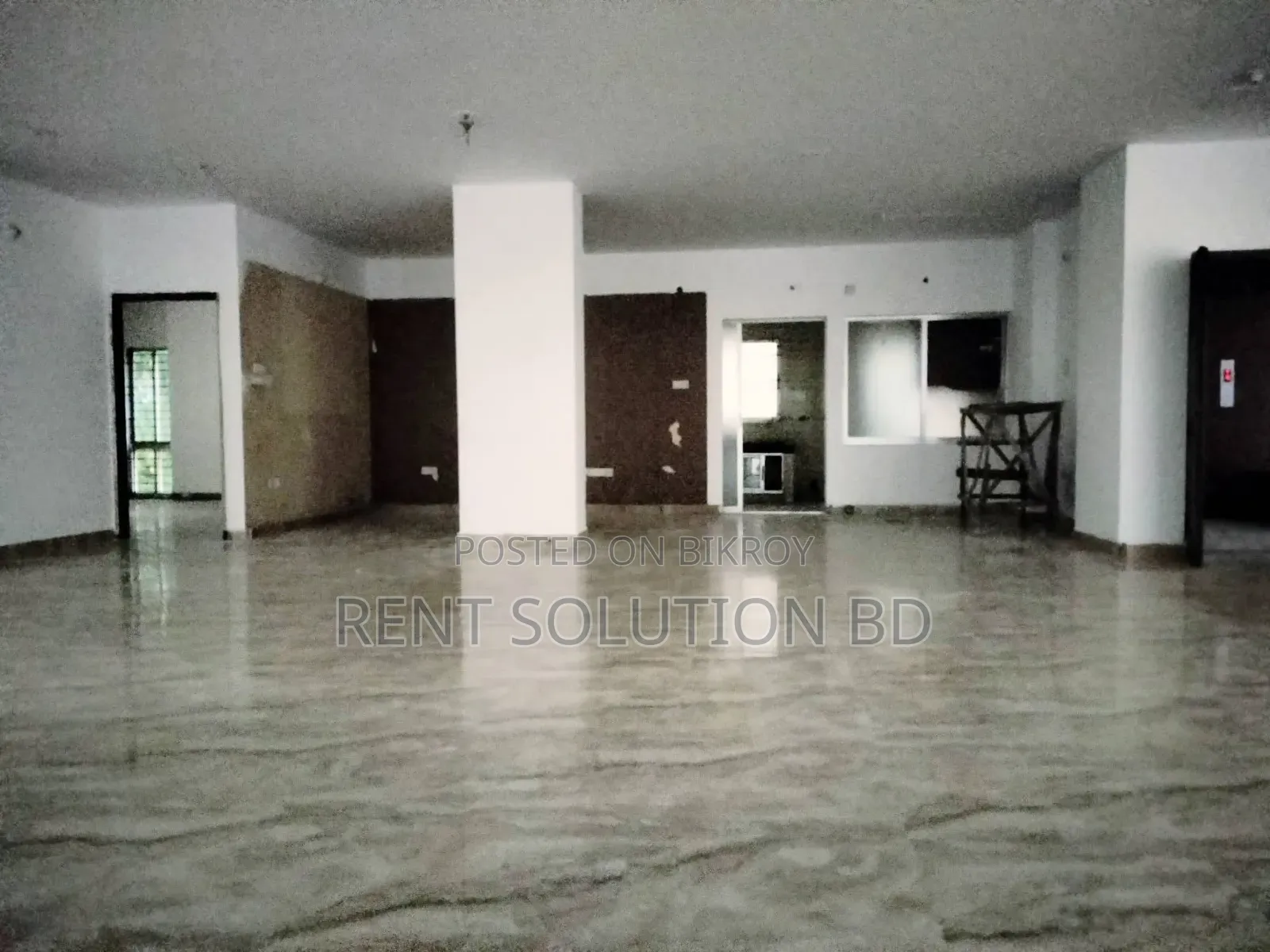 2,500 SQFT Open Office Space for Rent in Gulshan-1 in Gulshan
