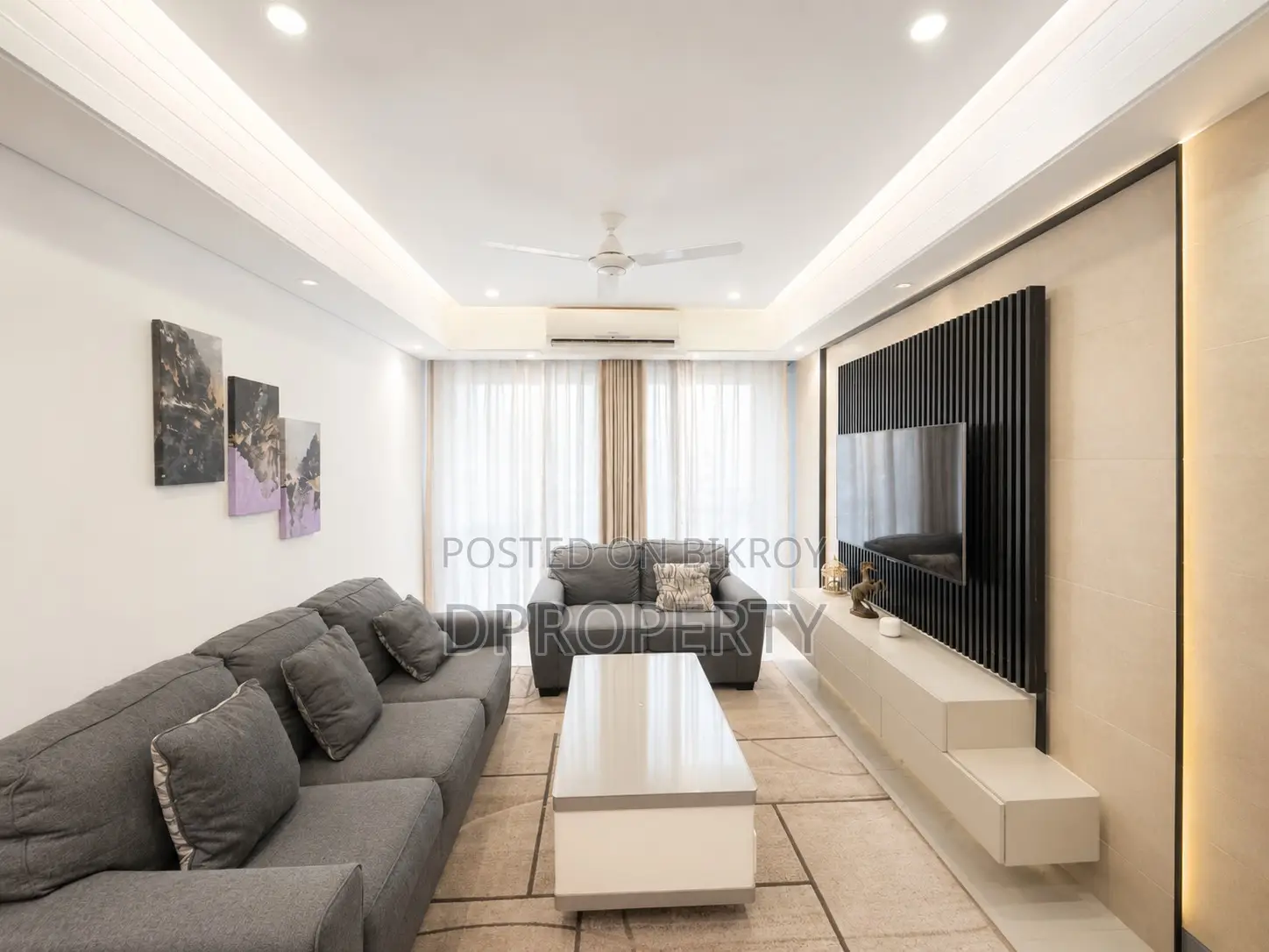Furnished 4-Bedroom Apartment in Uttara for Rent in Uttara